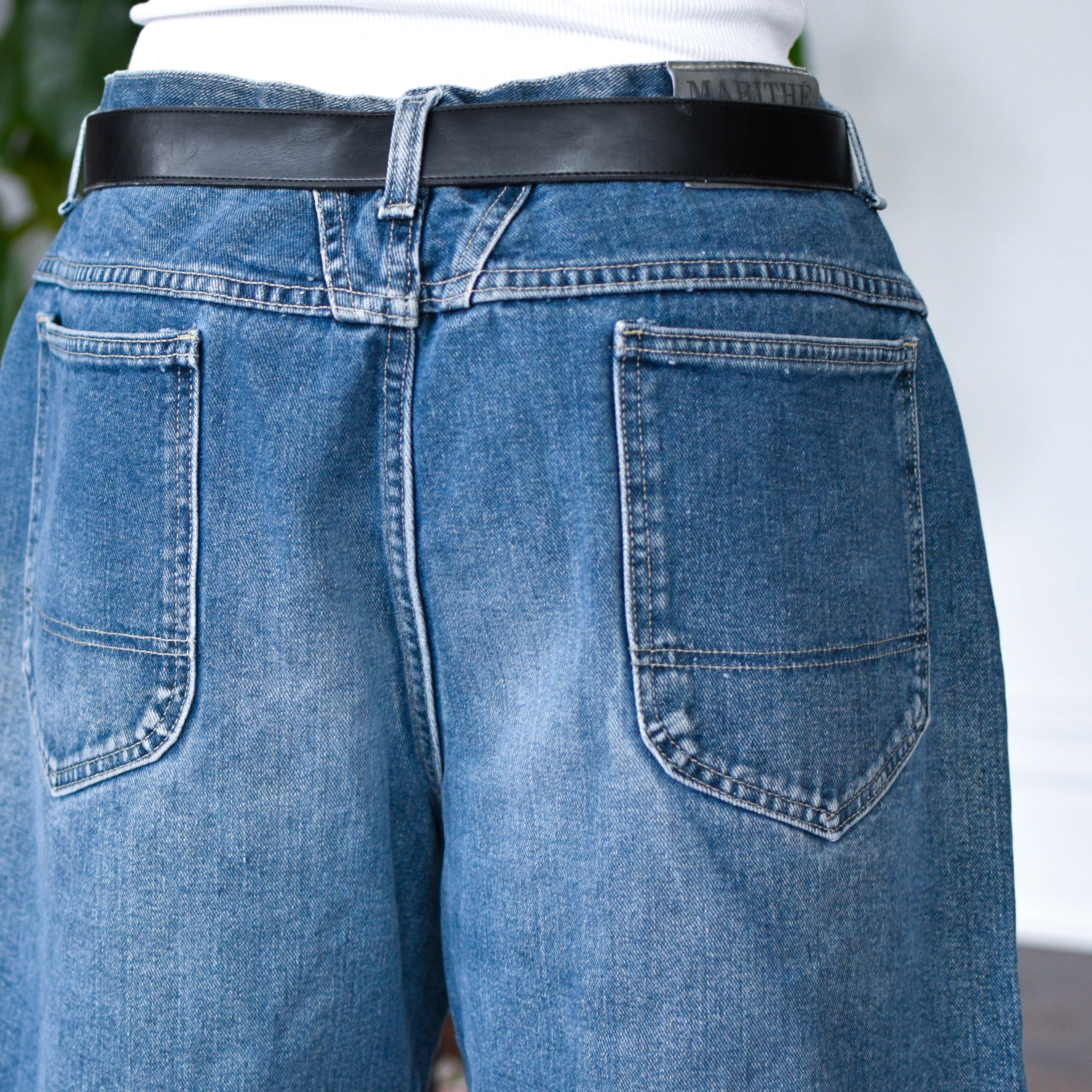 Vintage Girbaud Stone Washed Collection Light Wash Denim Shorts