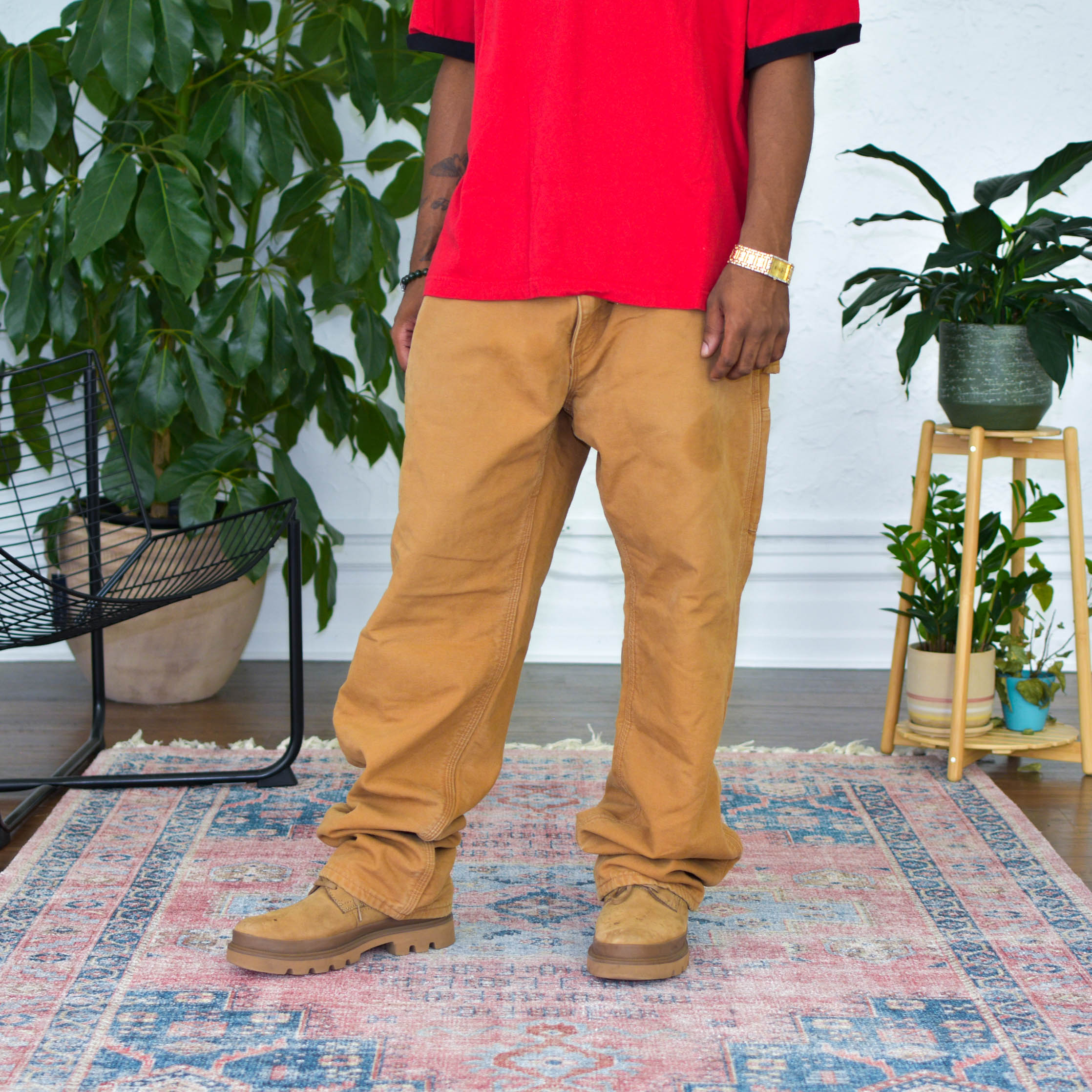 Vintage Carhartt Fannel-Lined Work Pants