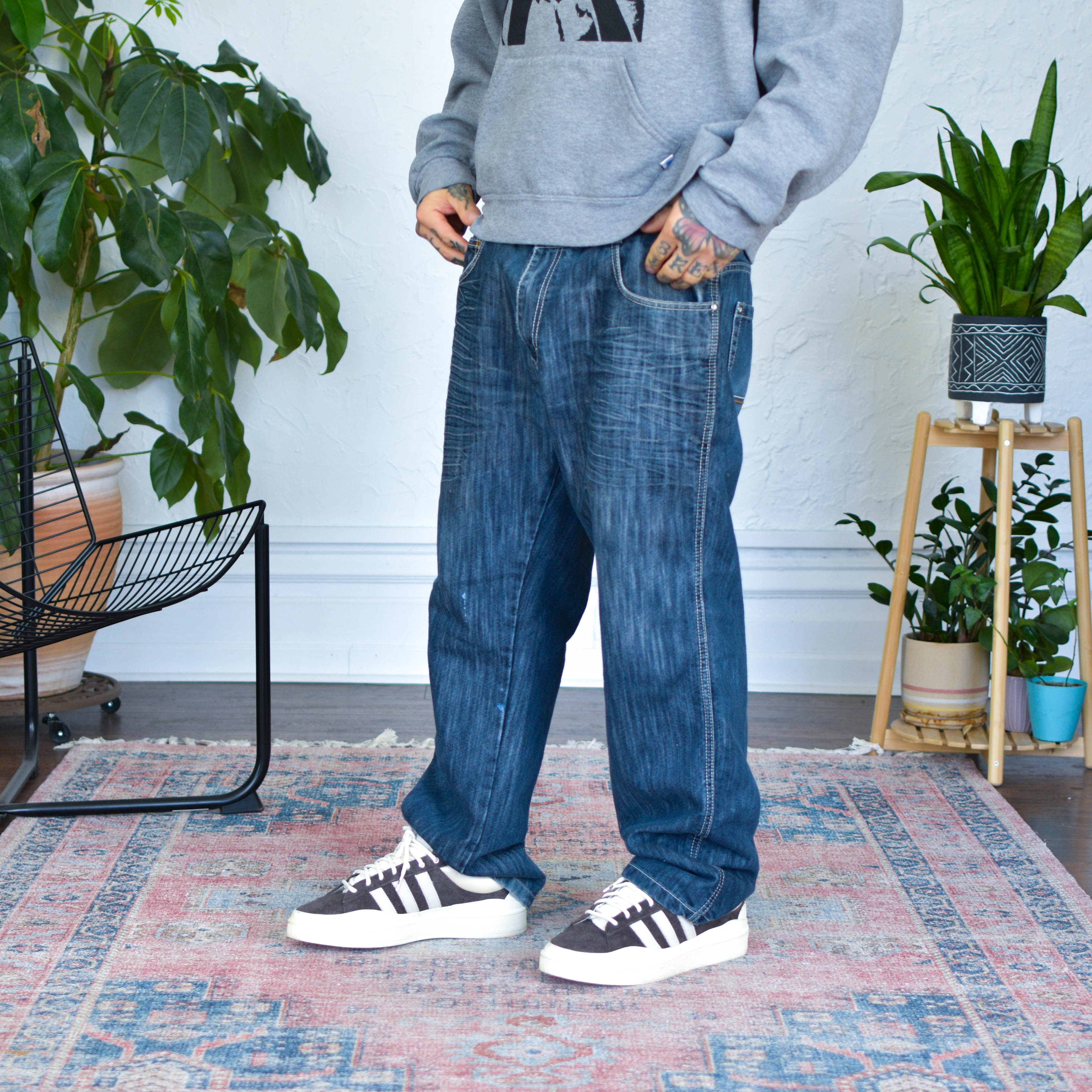 Vintage Y2K Southpole Distress Wash Regular Fit Jeans