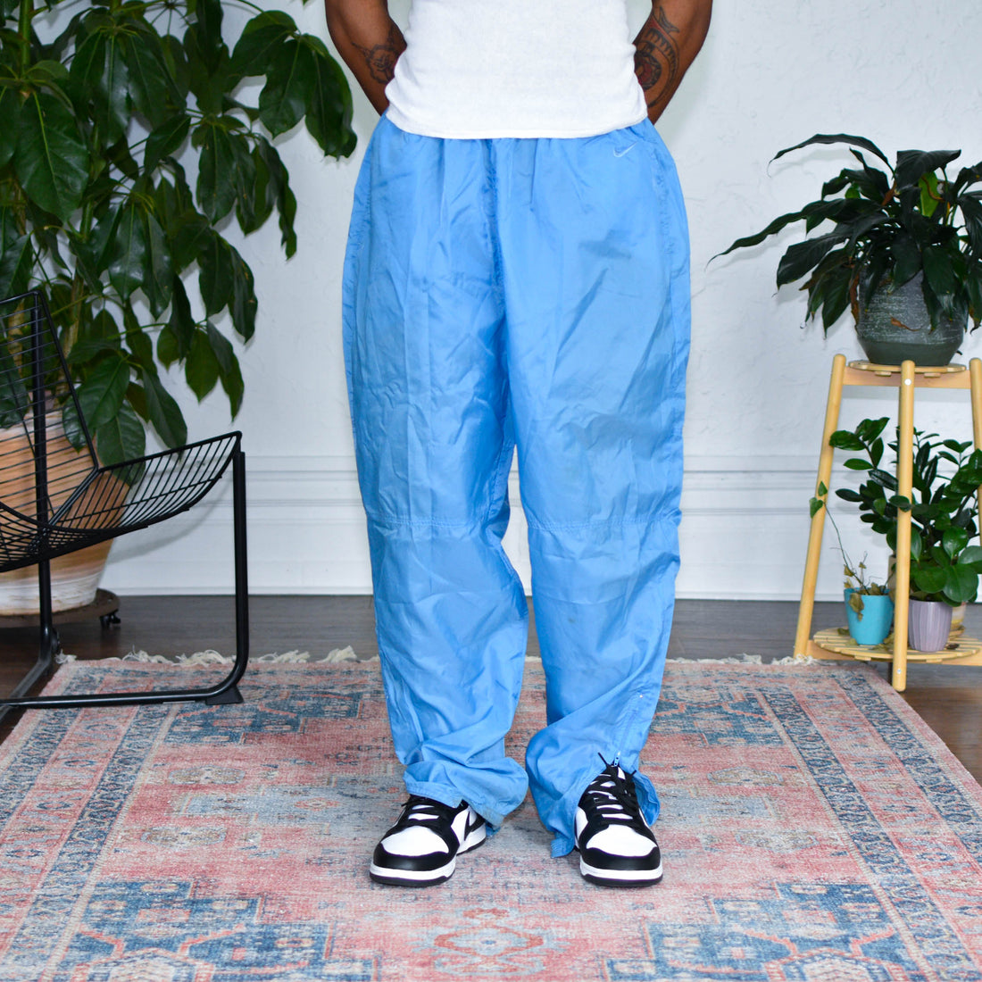 Vintage Nike Blue Track Pants
