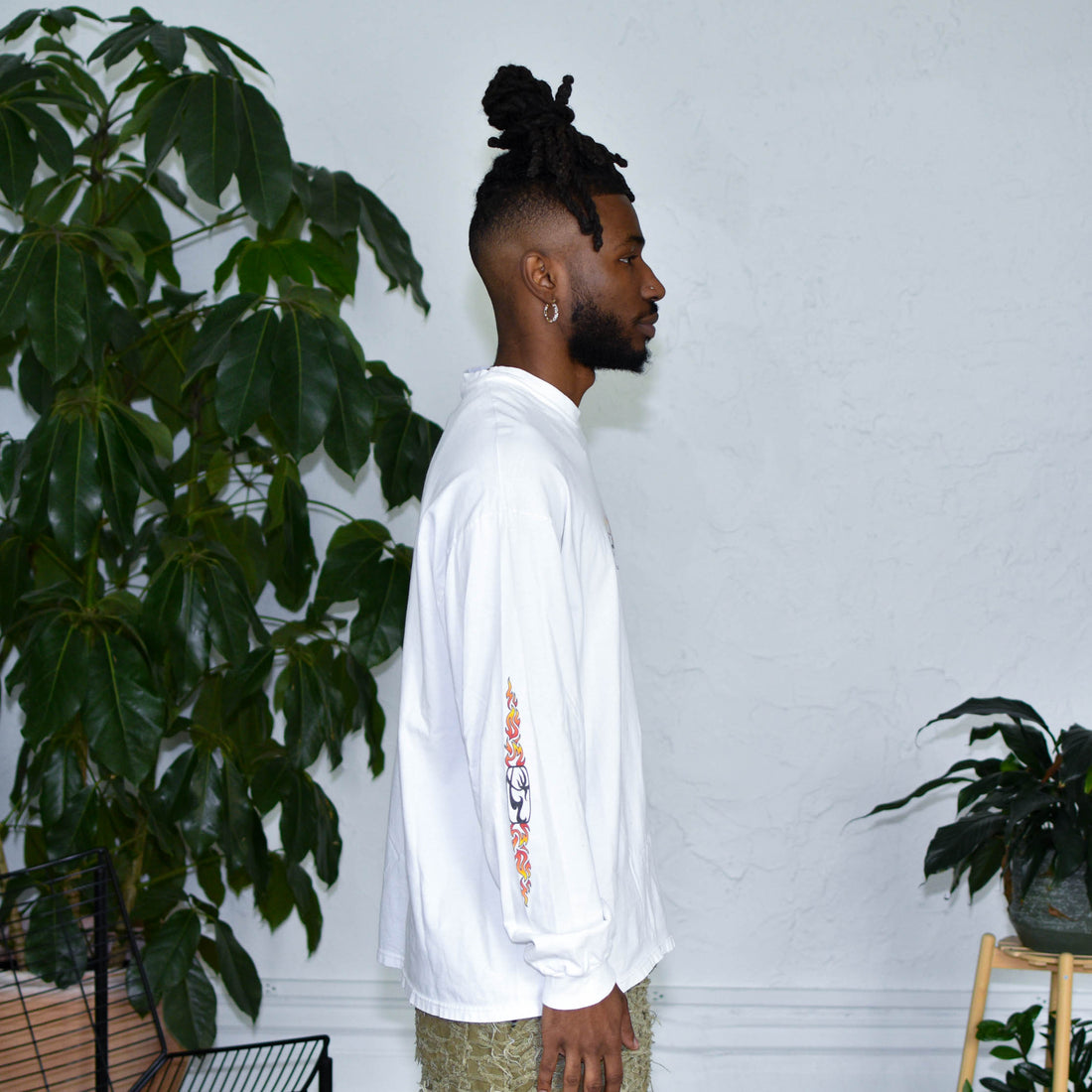 Vintage Honolua Surf Co. Flame Detail Long Sleeve