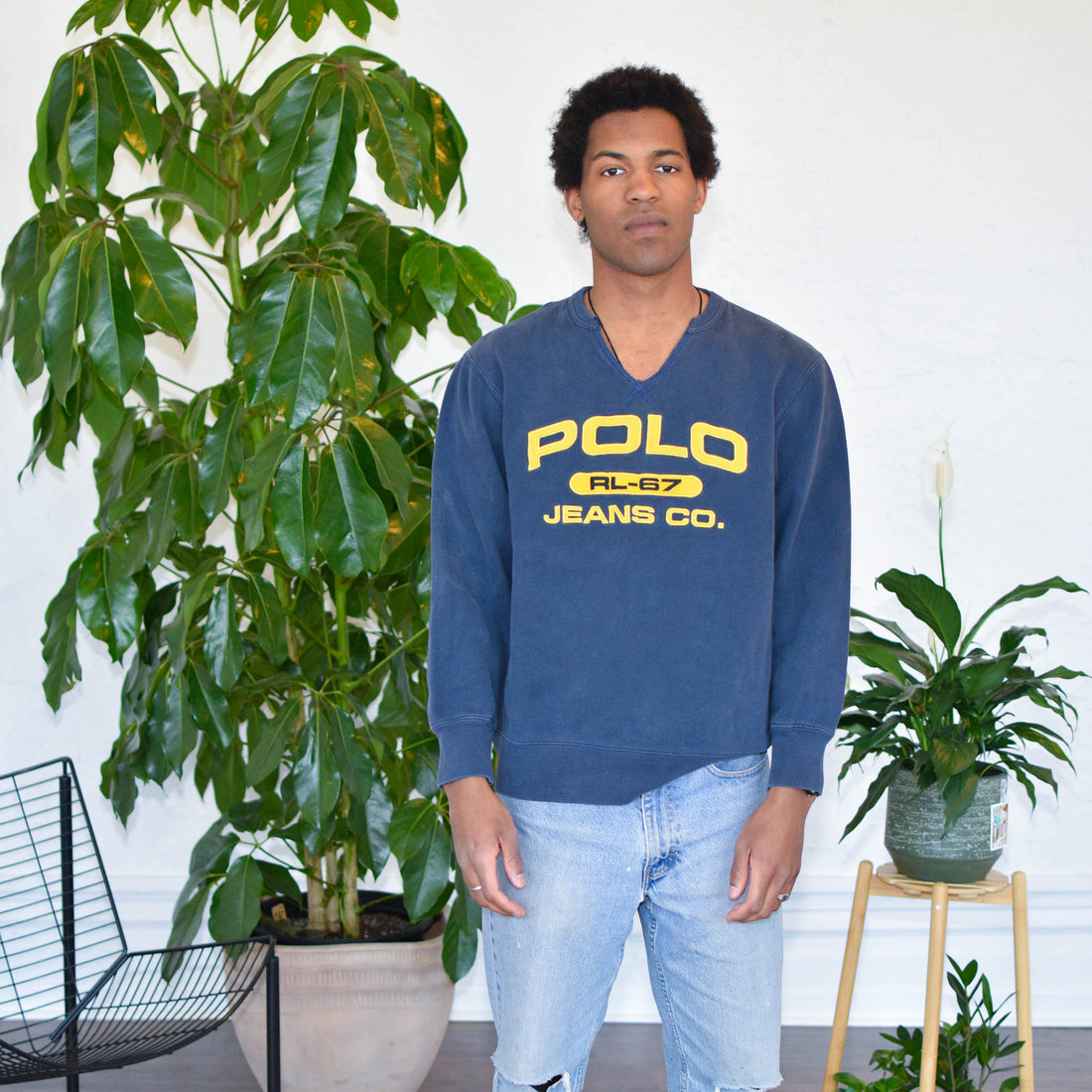 Polo Jeans Logo Crewneck