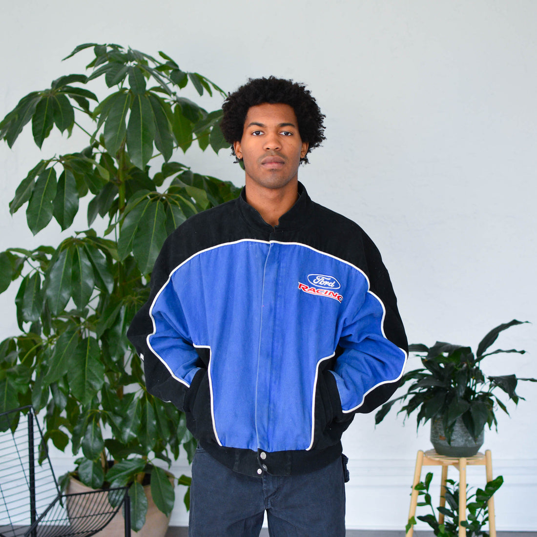 Vintage 90s Ford Racing NASCAR Jacket