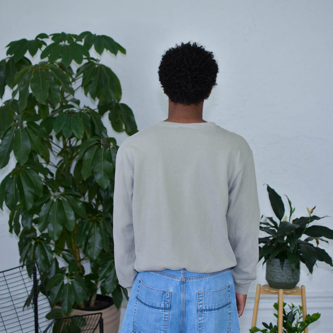 Vintage Champion Stone Colored Crewneck