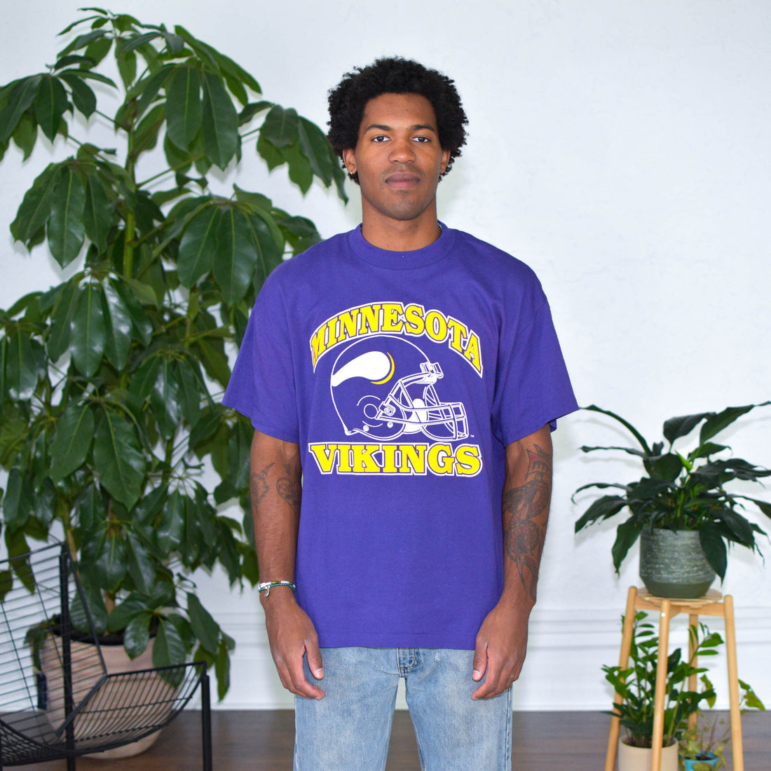 Vintage Minnesota Vikings Graphic T-Shirt