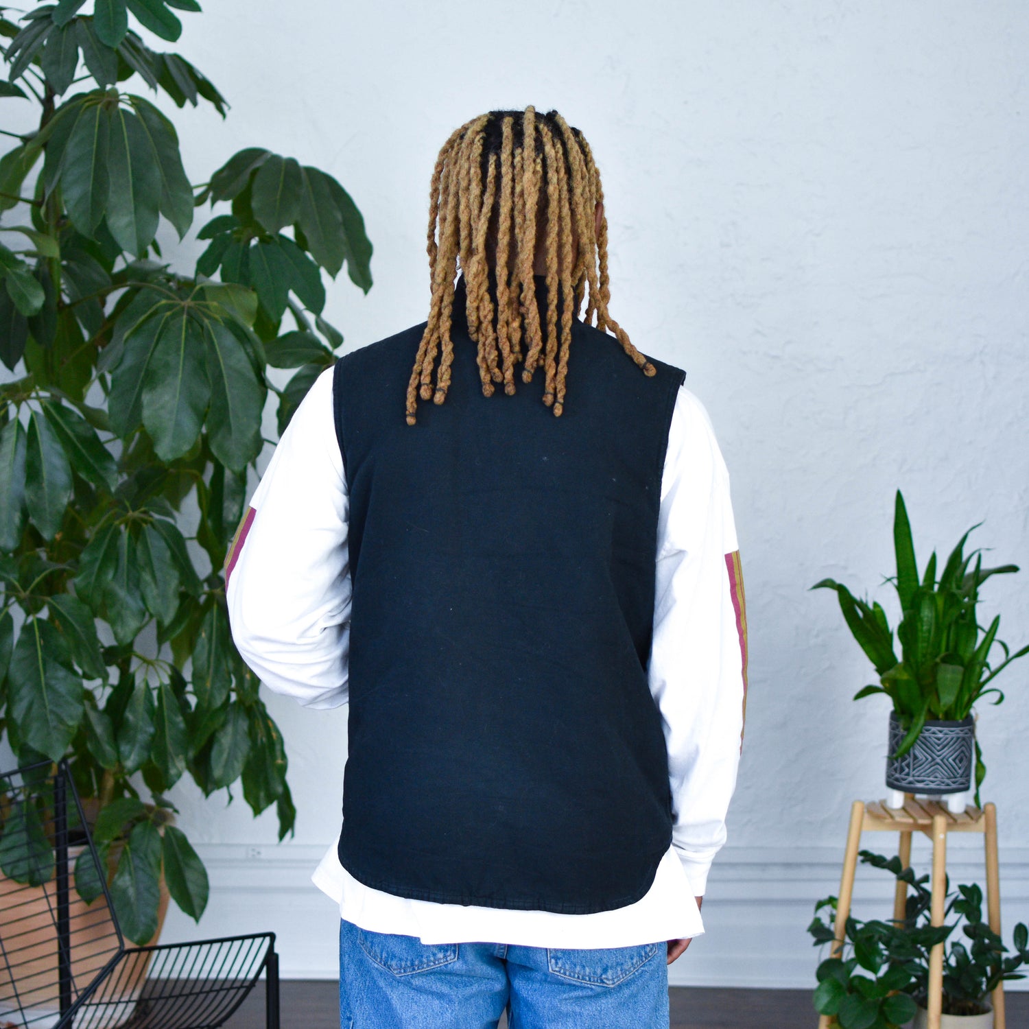 Vintage Carhartt Black Quilted Vest