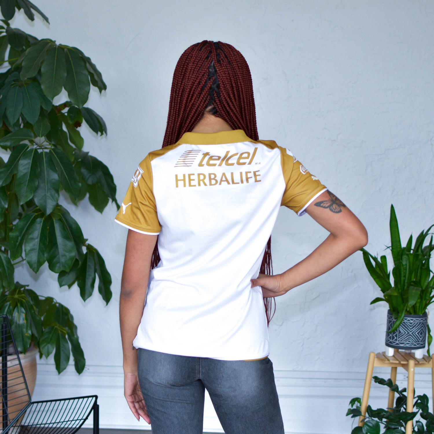 2012-13 Pumas UNAM Puma Femme Home Jersey