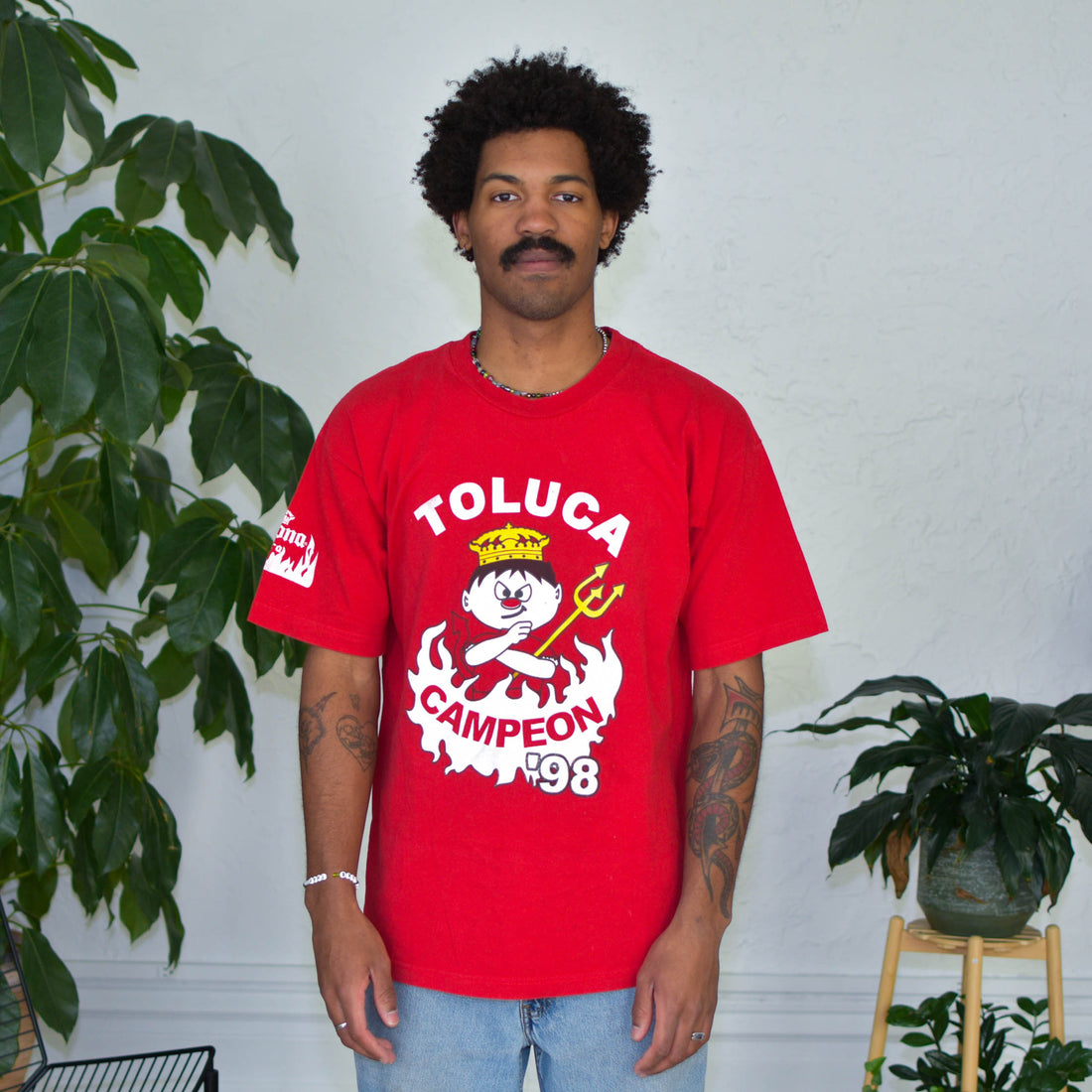 1998 Diablos Rojos de Toluca Championship T-Shirt