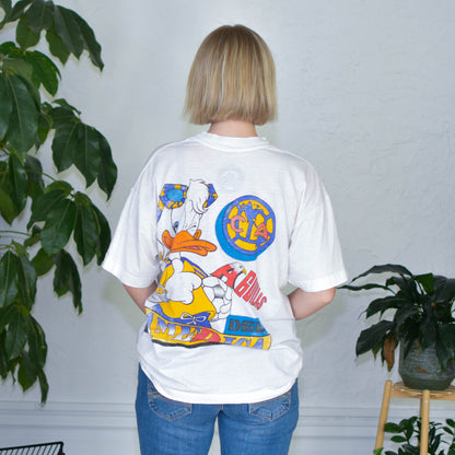 Vintage 90s Club America Duck Cartoon T-Shirt