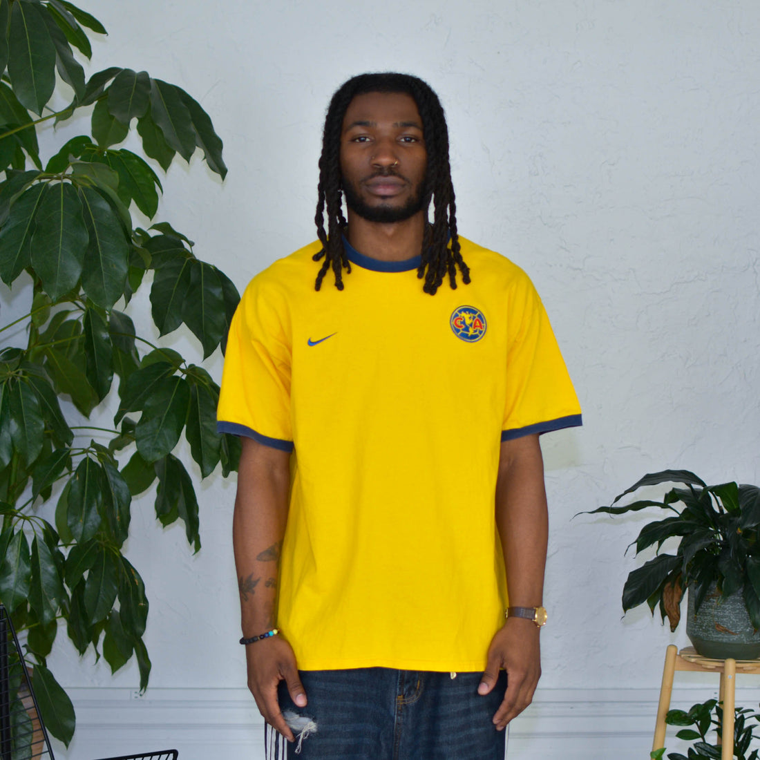 Vintage Nike Club America Ringer T-Shirt