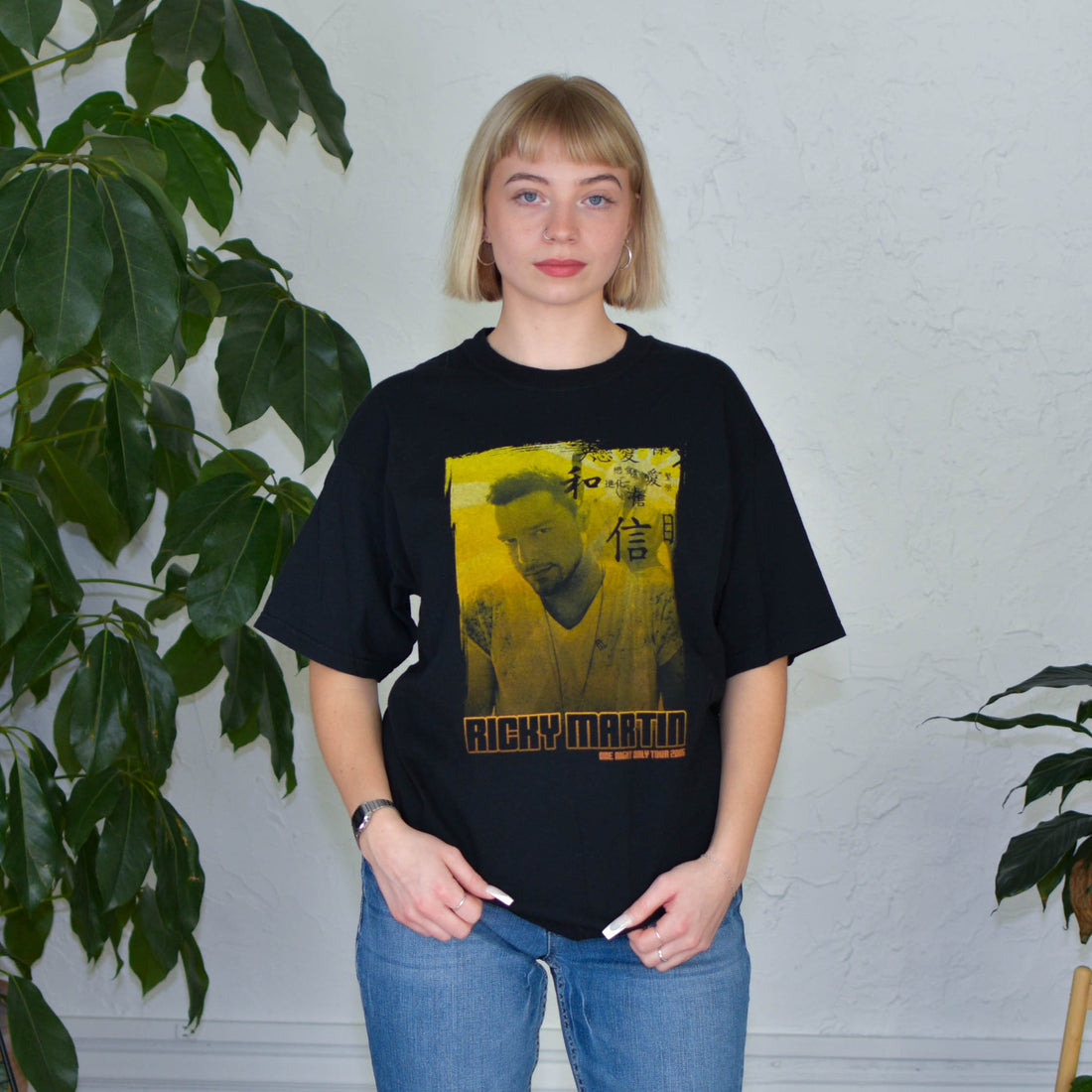Vintage 2005 Ricky Martin &quot;One Night Only&quot; Tour T-Shirt