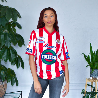 Vintage 2001-02 Chivas de Guadalajara Atletica Home Jersey