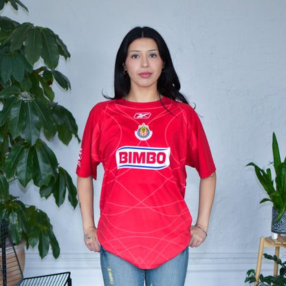 Vintage 2000s Chivas de Guadalajara Reebok Training Jersey