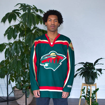 Vintage Minnesota Wild Hockey Jersey