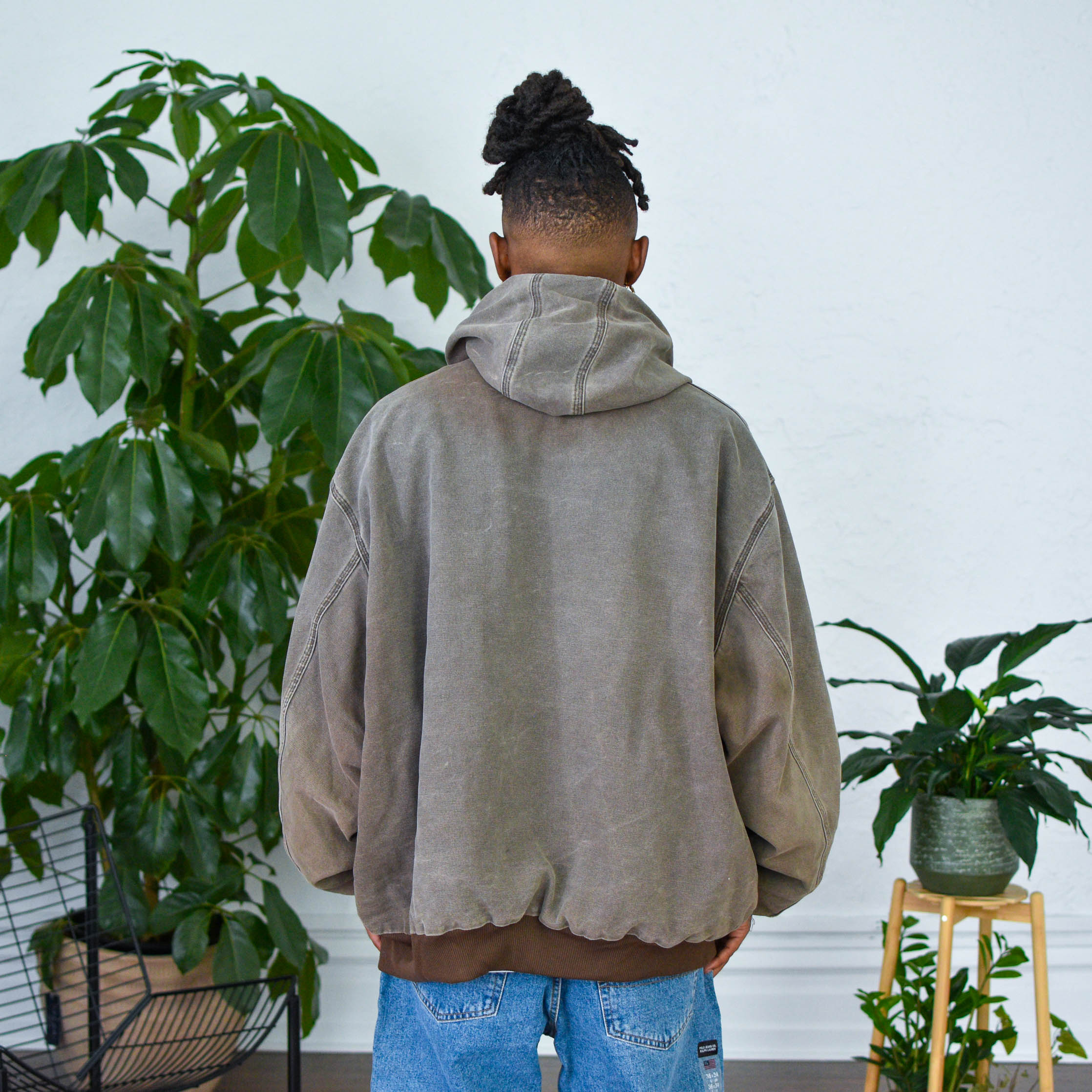 Vintage Carhartt Brown Faded Work Jacket