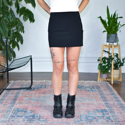 Y2K Byer California Black Skirt
