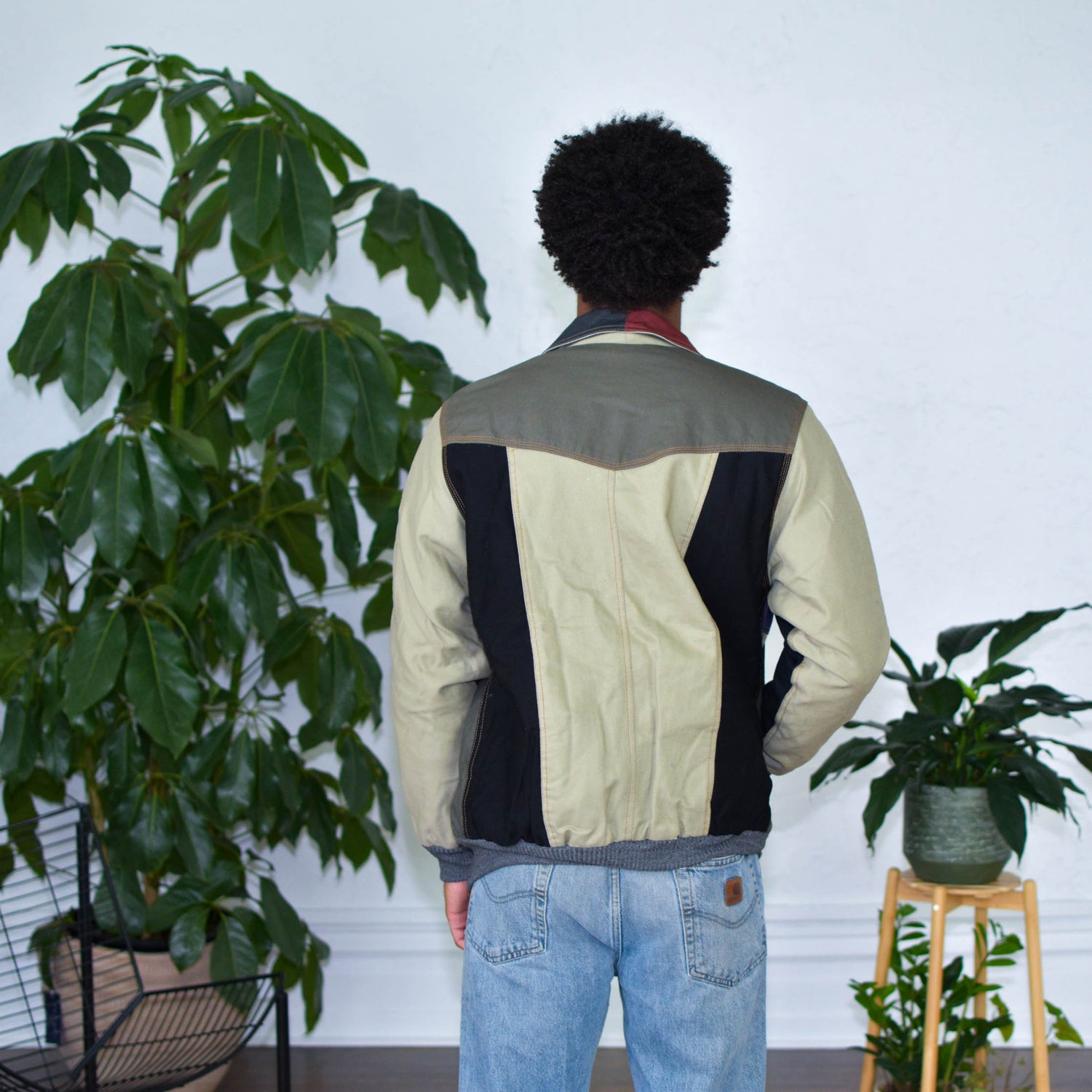 Y2k Carhartt Two Toned Patchwork Work Jacket