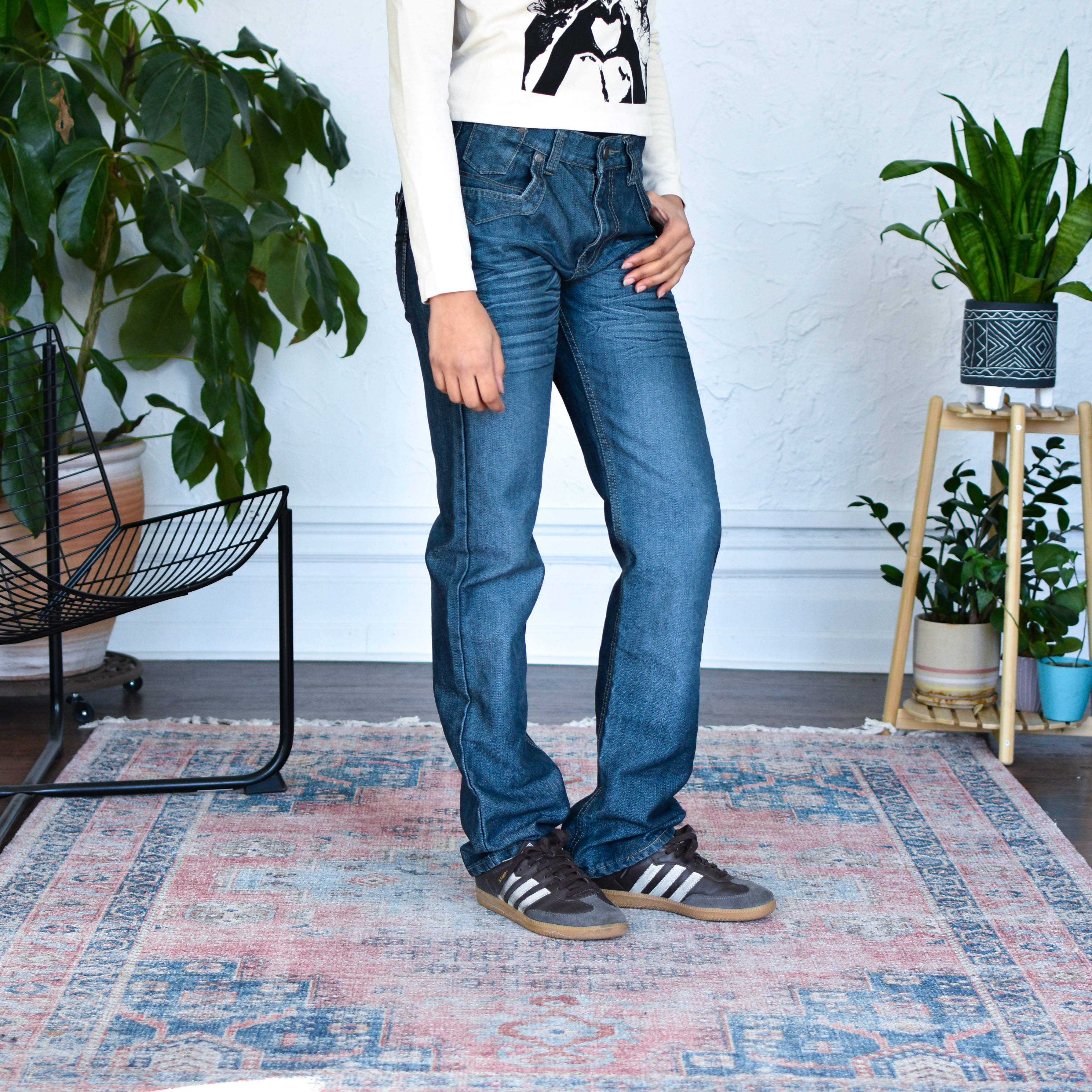 Vintage Y2K Coated GS 115 Jeans