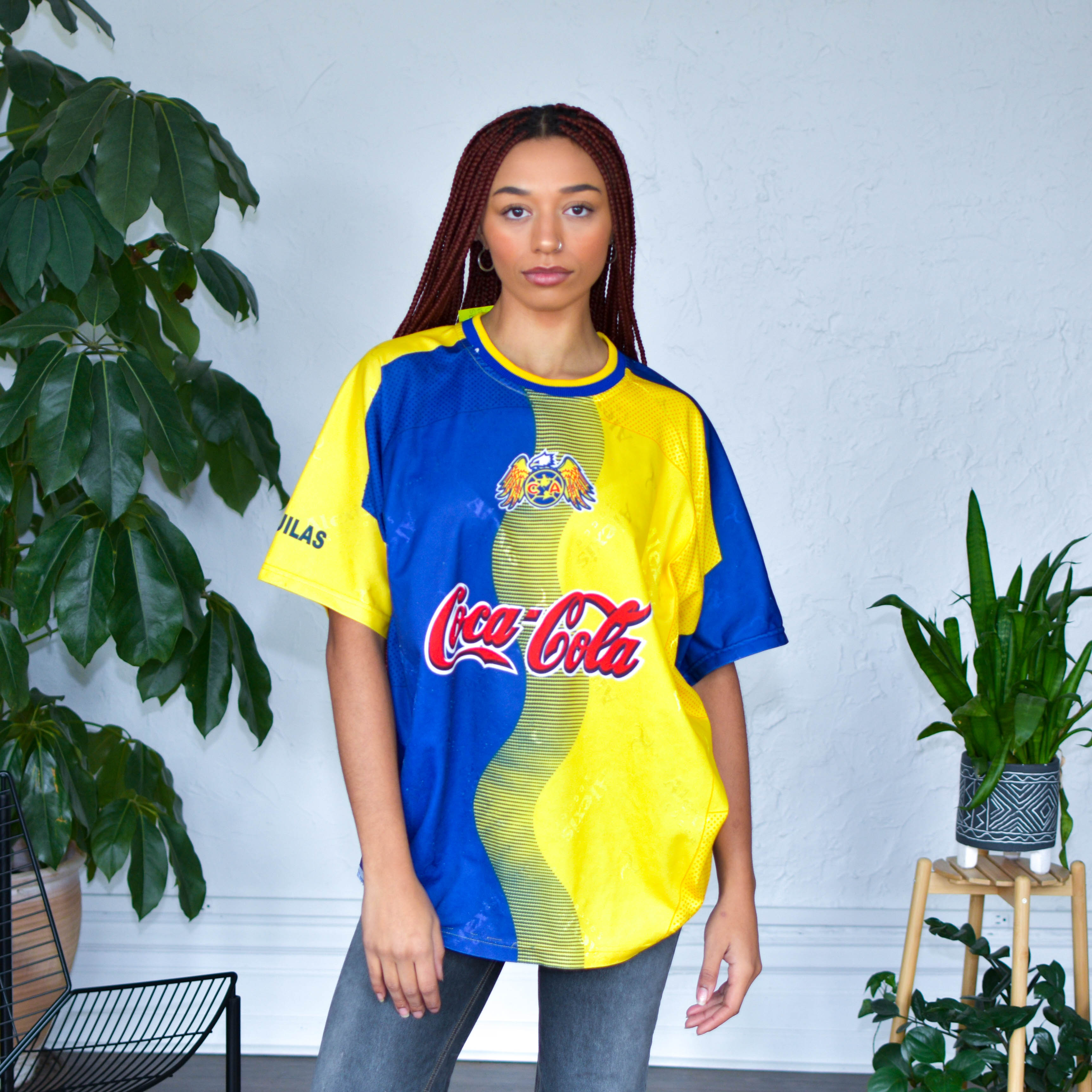 Vintage 2000s Club America Split Jersey