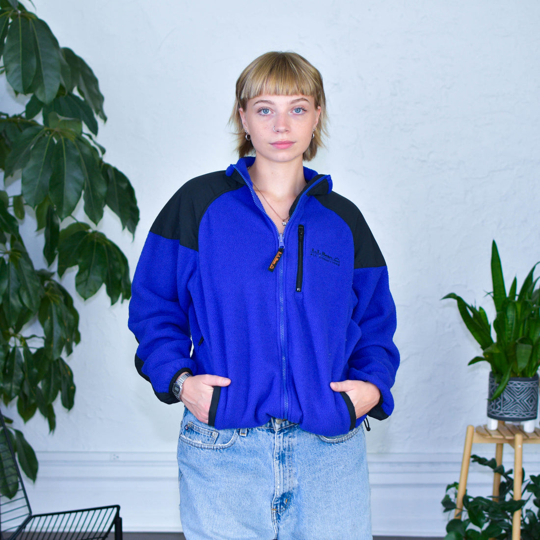 Vintage L.L.Bean Purple Fleece