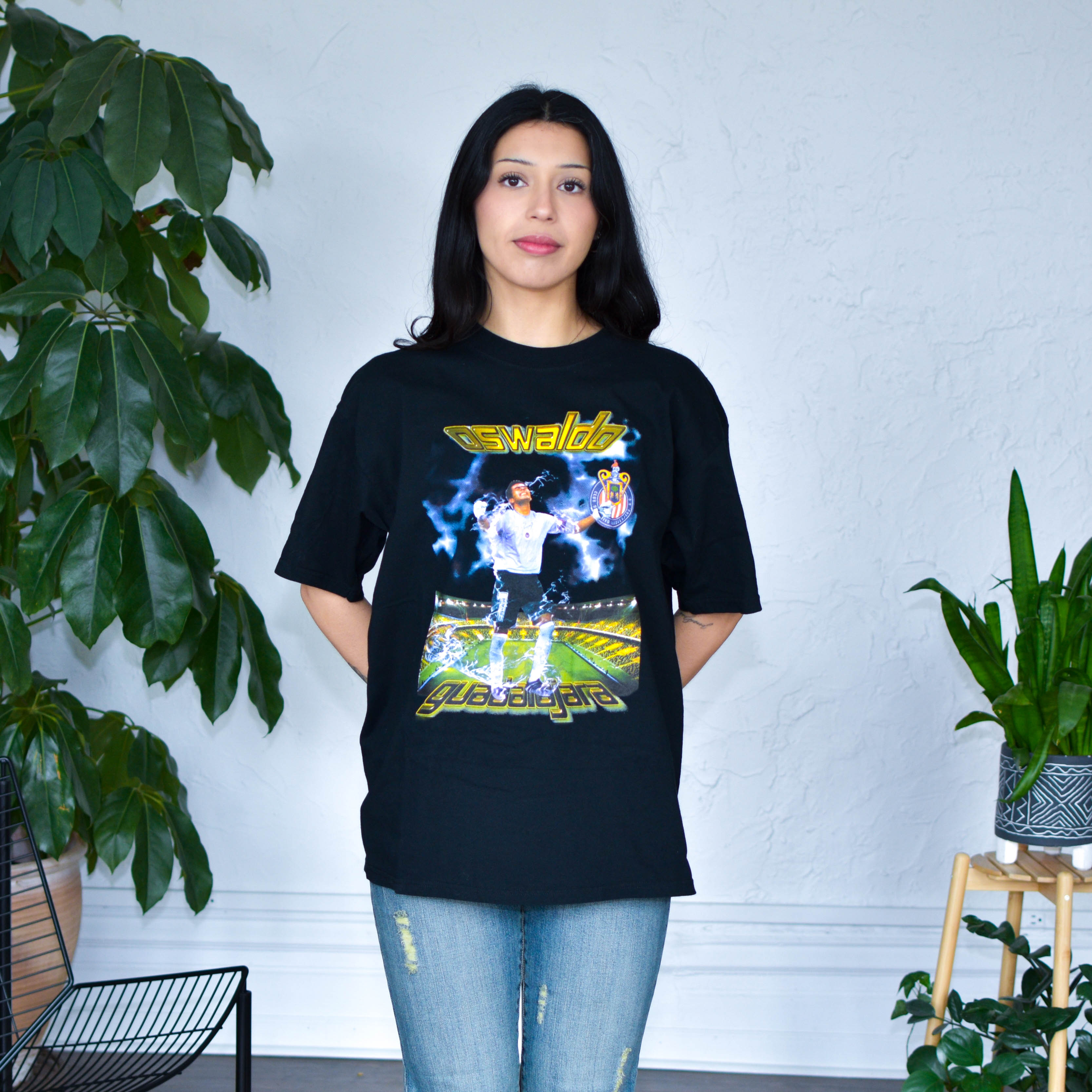 Vintage 2000s Oswaldo Sanchez Graphic T-Shirt