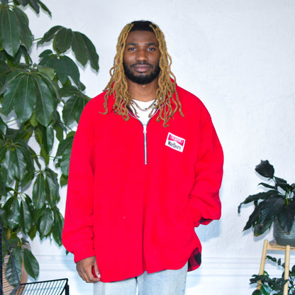 Vintage Reversable Marlboro Fleece Sweatshirt