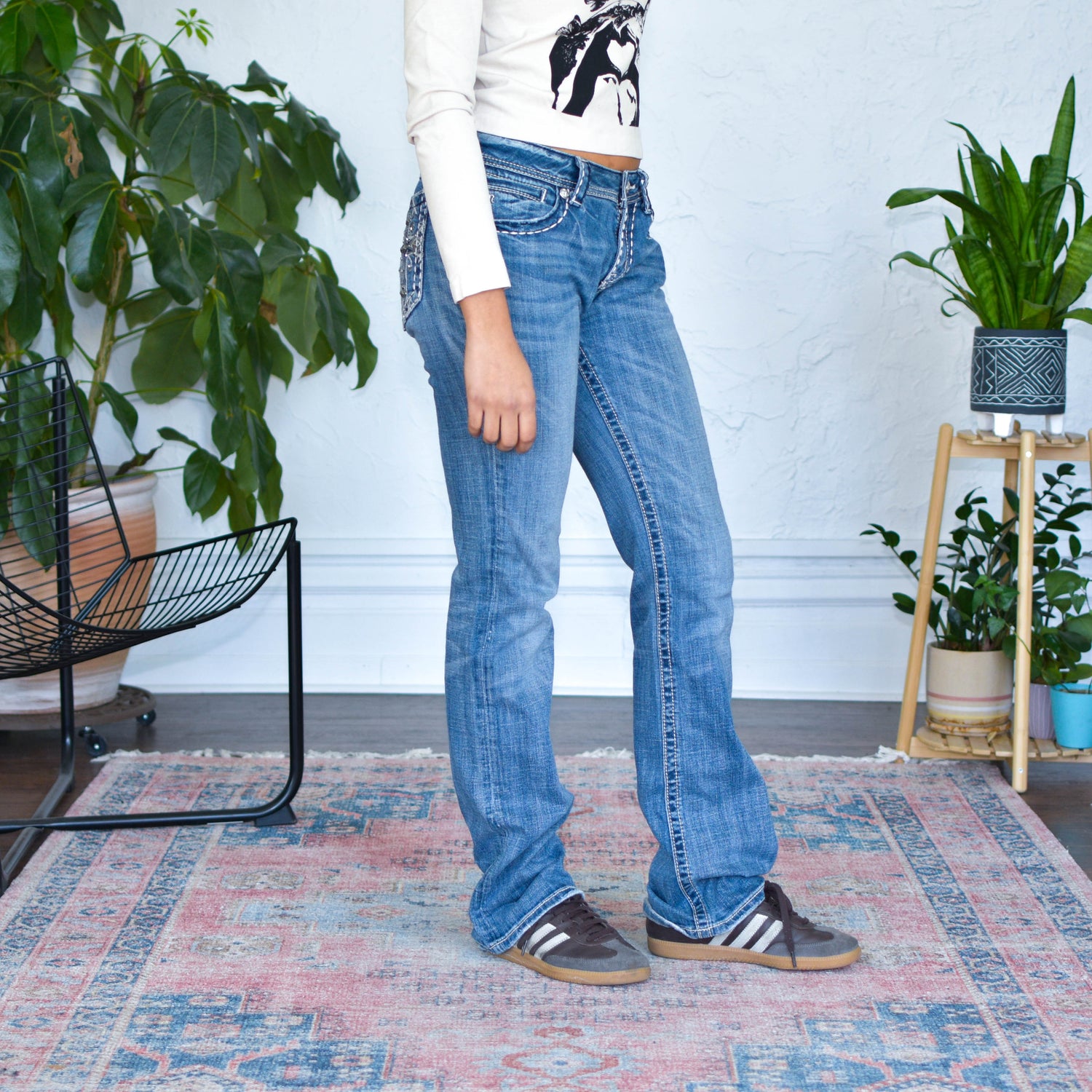 Vintage Y2K Miss Me Boot Cut Jeans