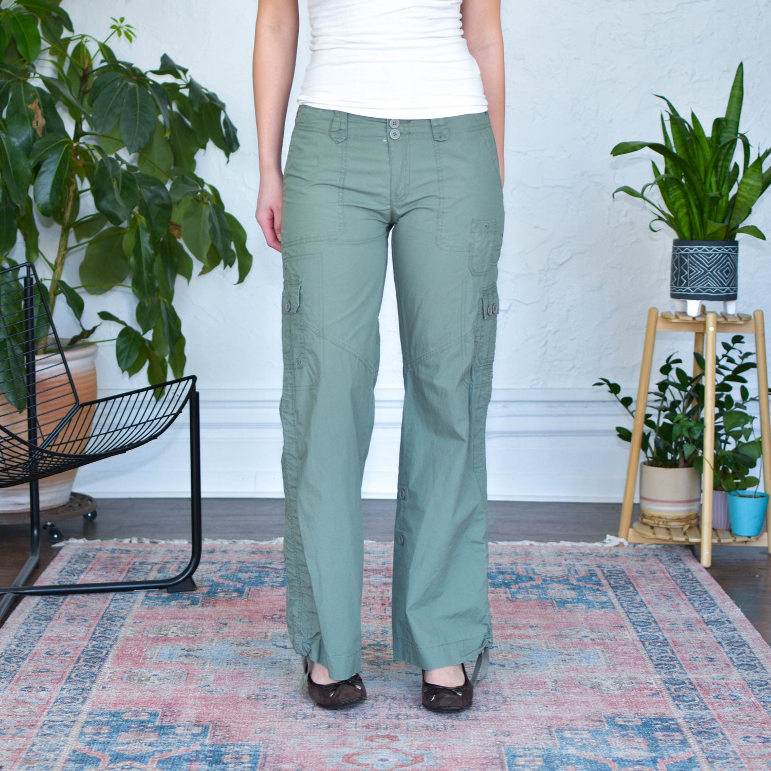Vintage Y2K Rue21 Fitted Cargo Pants