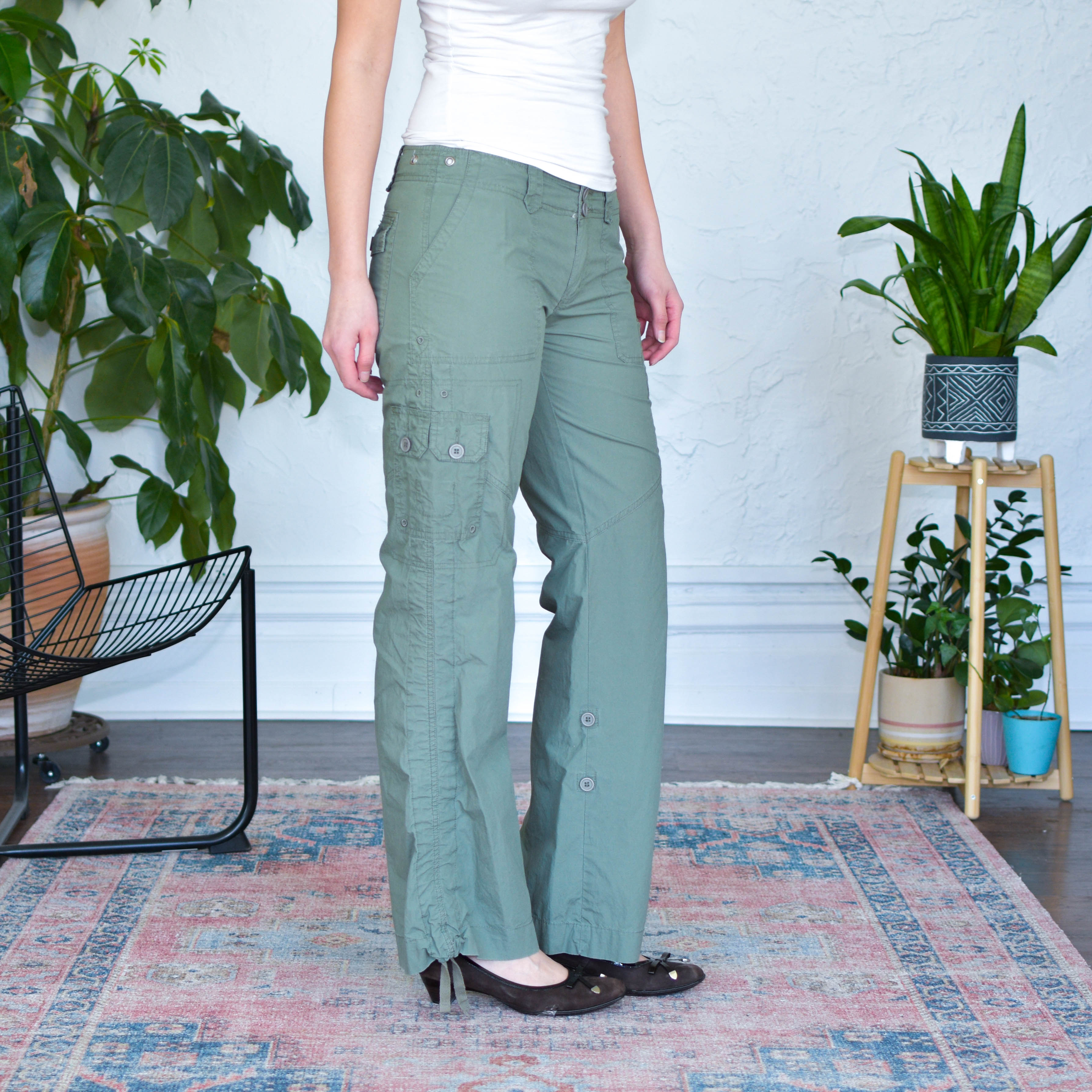 Vintage Y2K Rue21 Fitted Cargo Pants