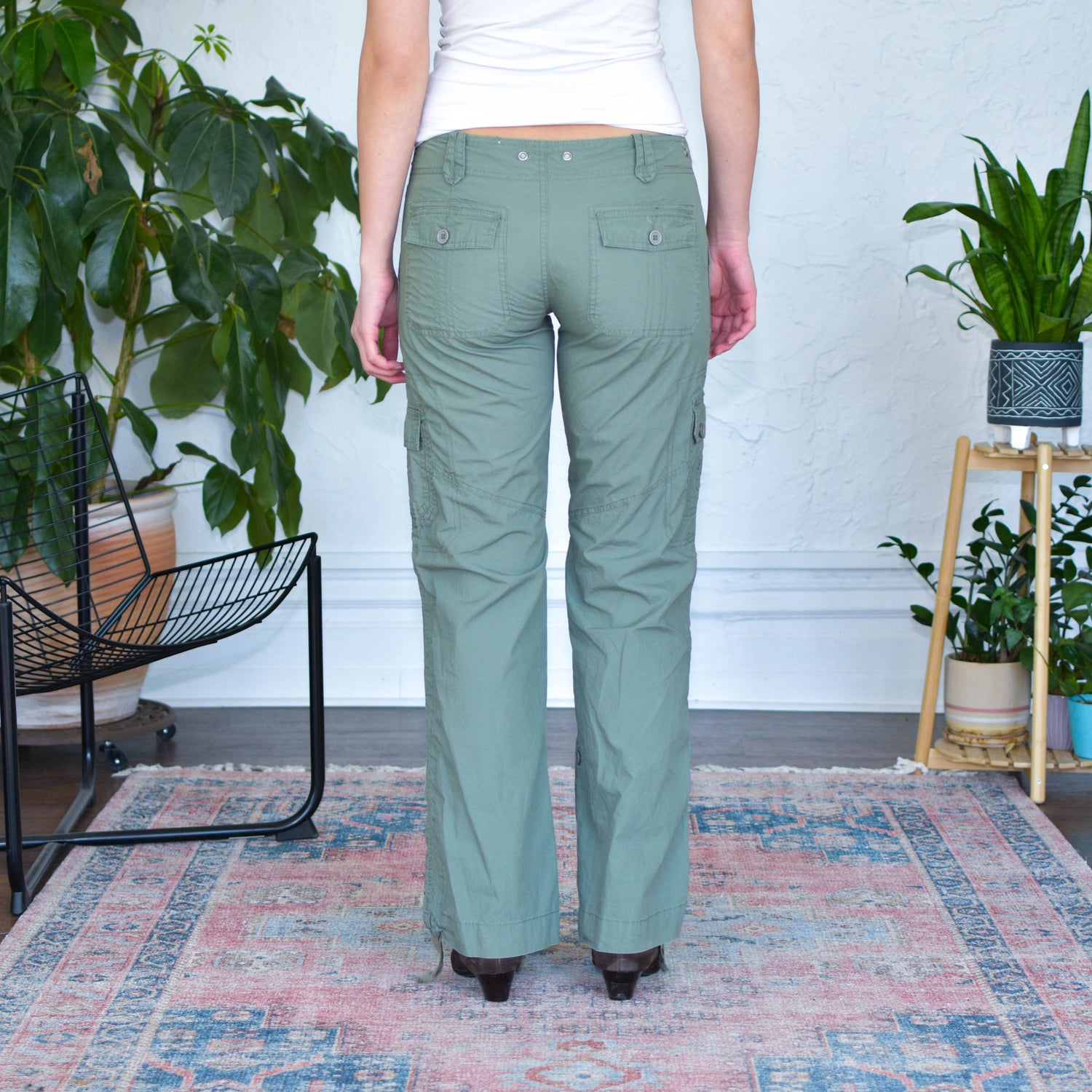 Vintage Y2K Rue21 Fitted Cargo Pants