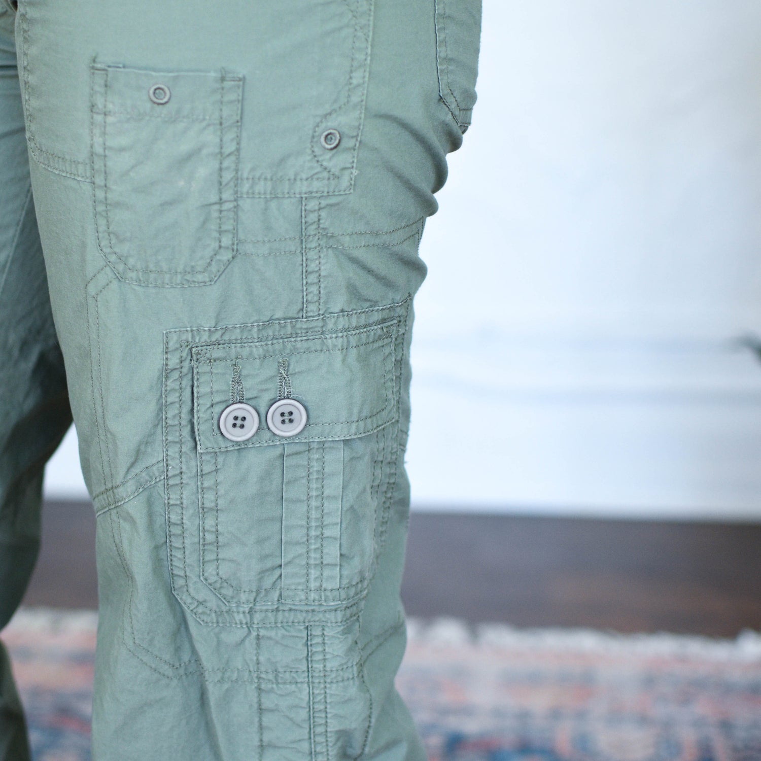 Vintage Y2K Rue21 Fitted Cargo Pants