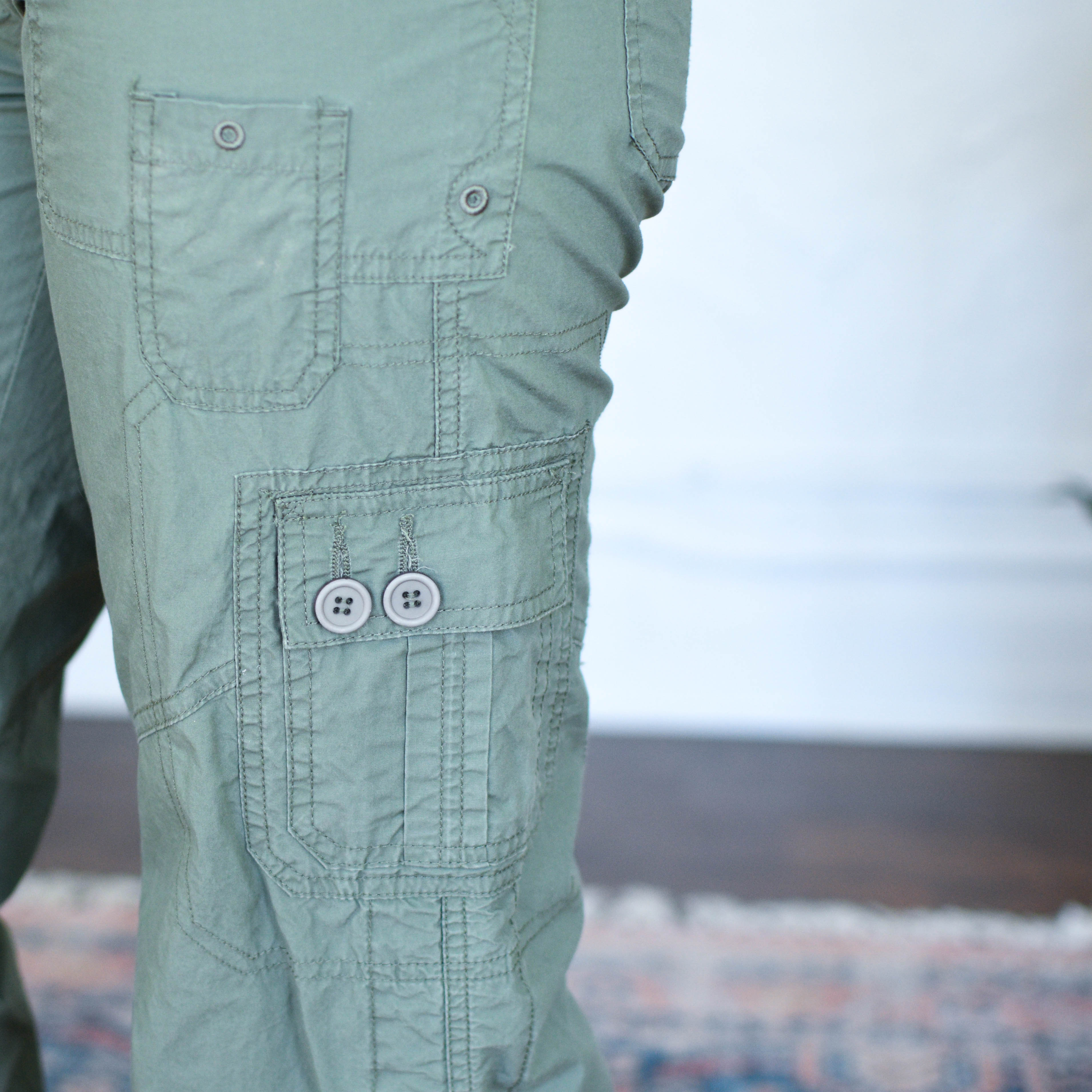 Vintage Y2K Rue21 Fitted Cargo Pants