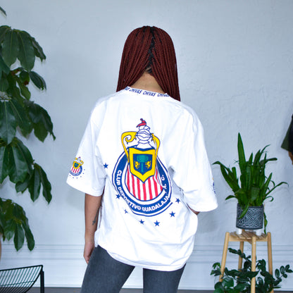 Vintage 90s Chivas de Guadalajara Logo Graphic T-Shirt