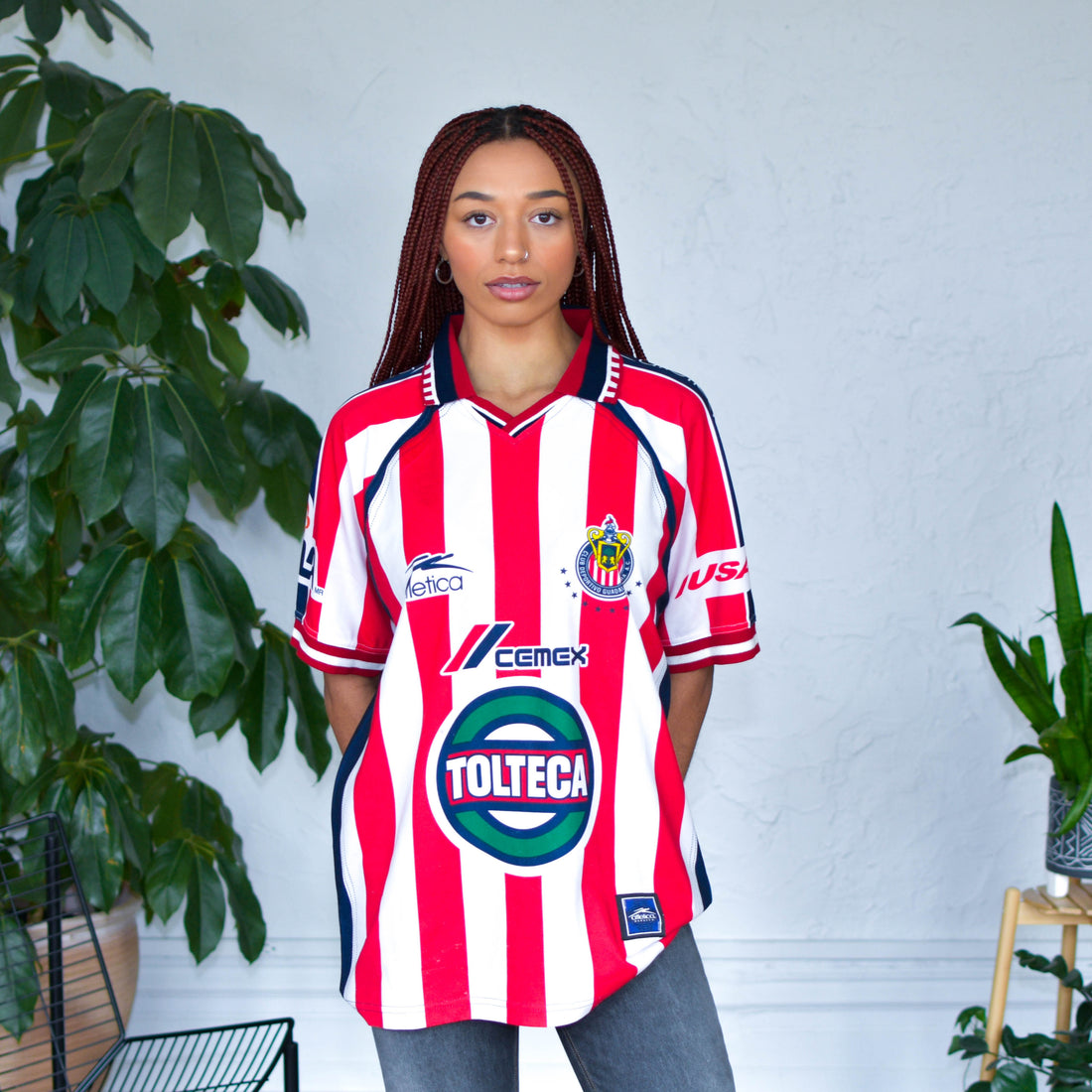 Vintage 1999 Chivas de Guadalajara Atletica Replica Jersey