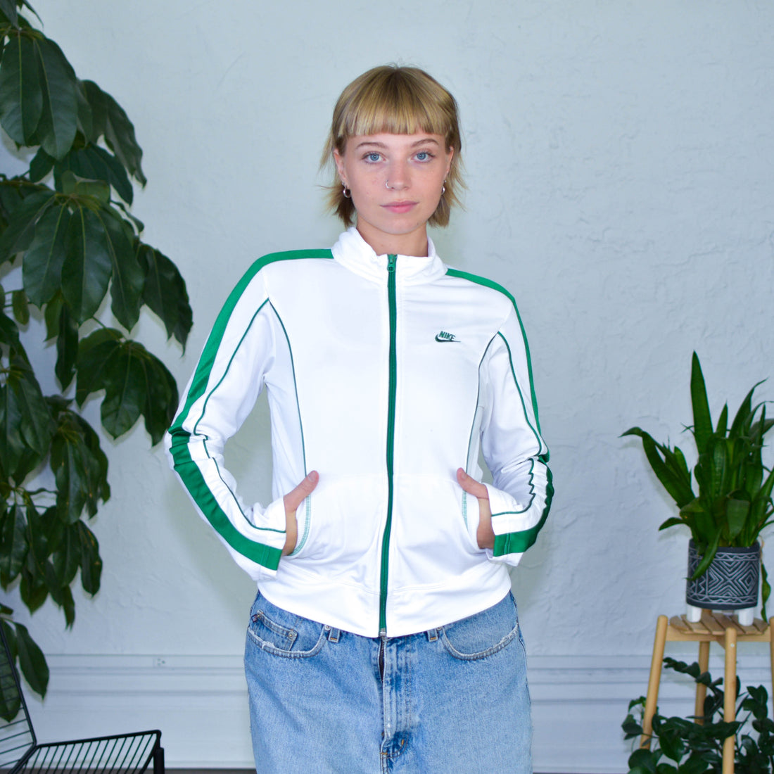 Y2K Nike Femme Full-Zip Track Jacket