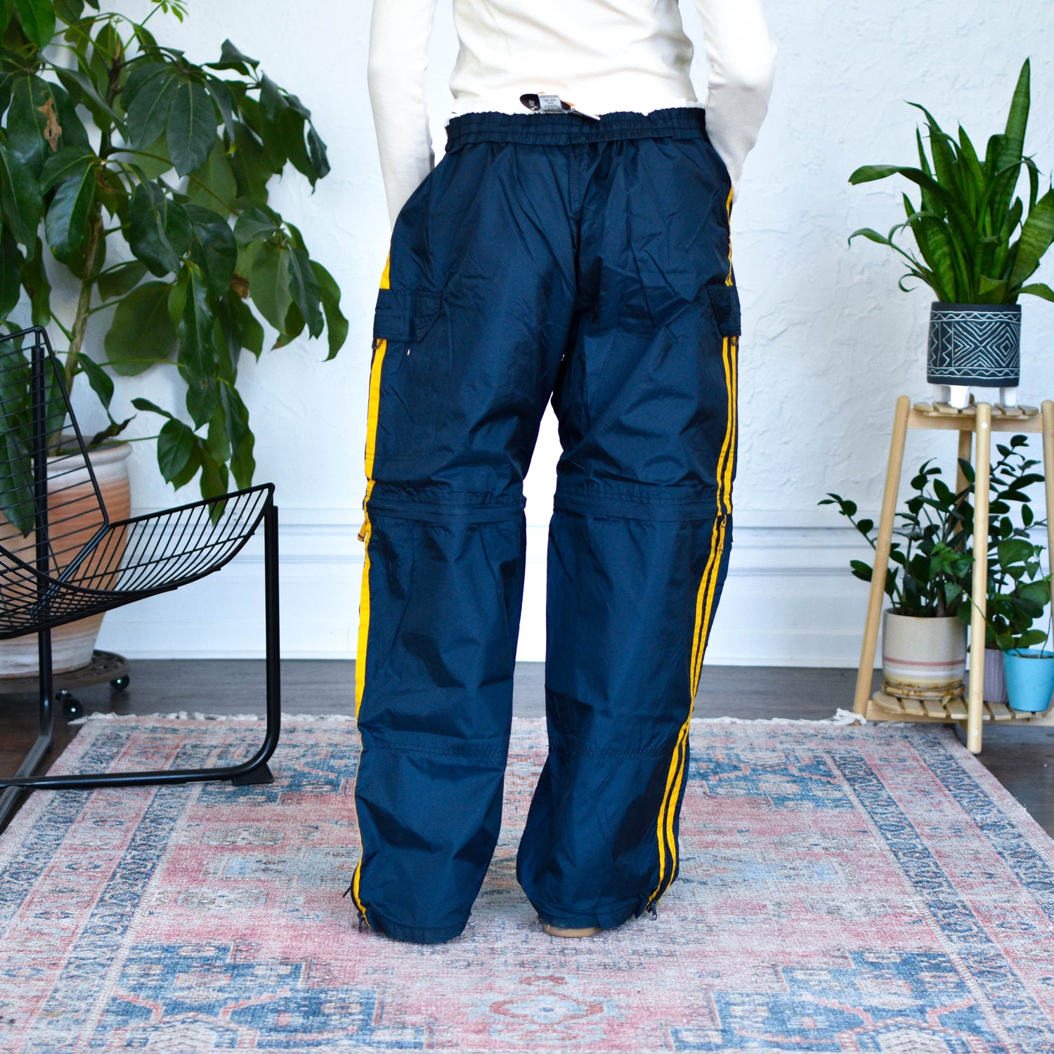 Vintage Y2K Insulated Convertible Track Pants