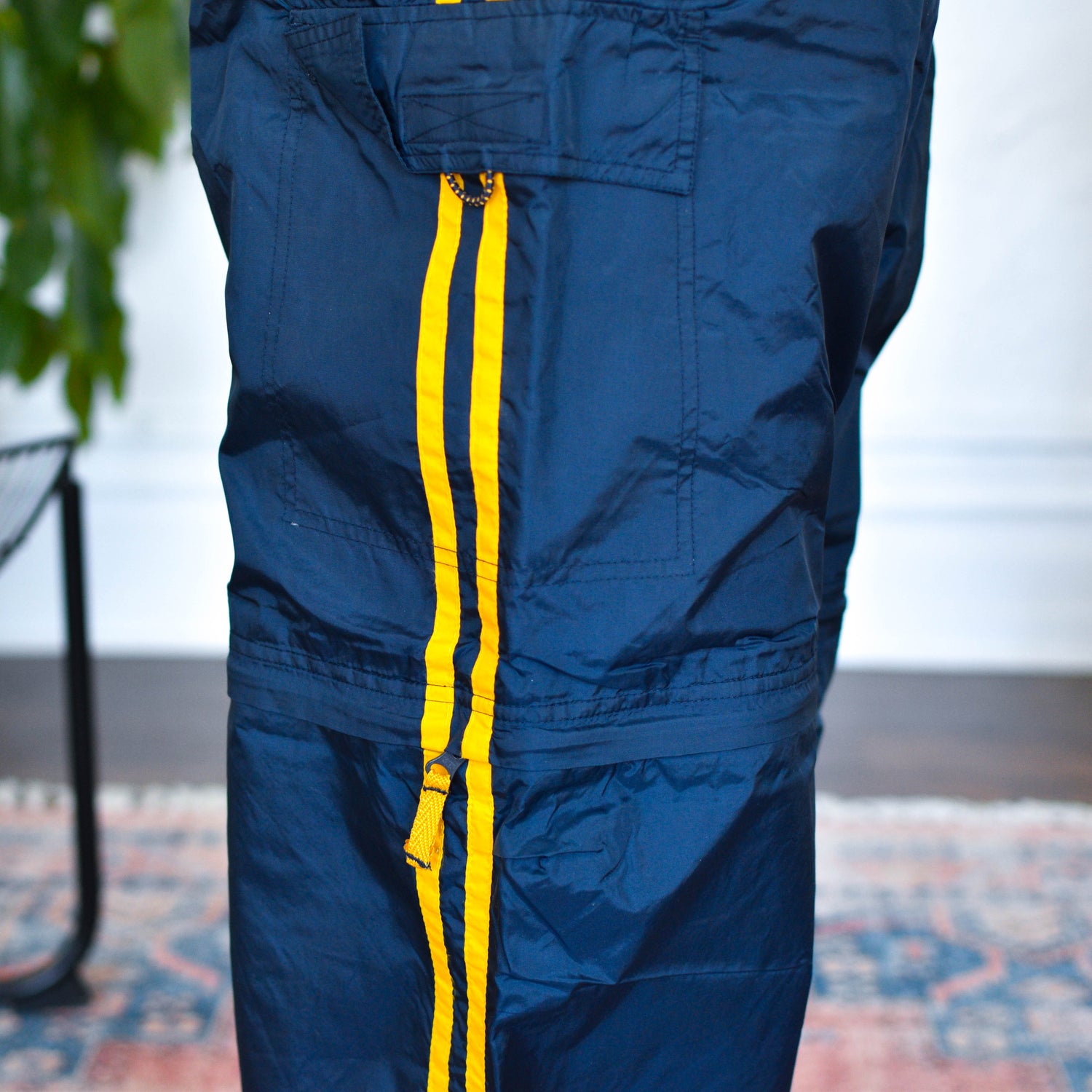 Vintage Y2K Insulated Convertible Track Pants