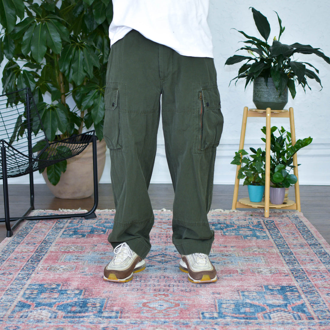 Vintage Polo Ralph Lauren Green Cargo Pants