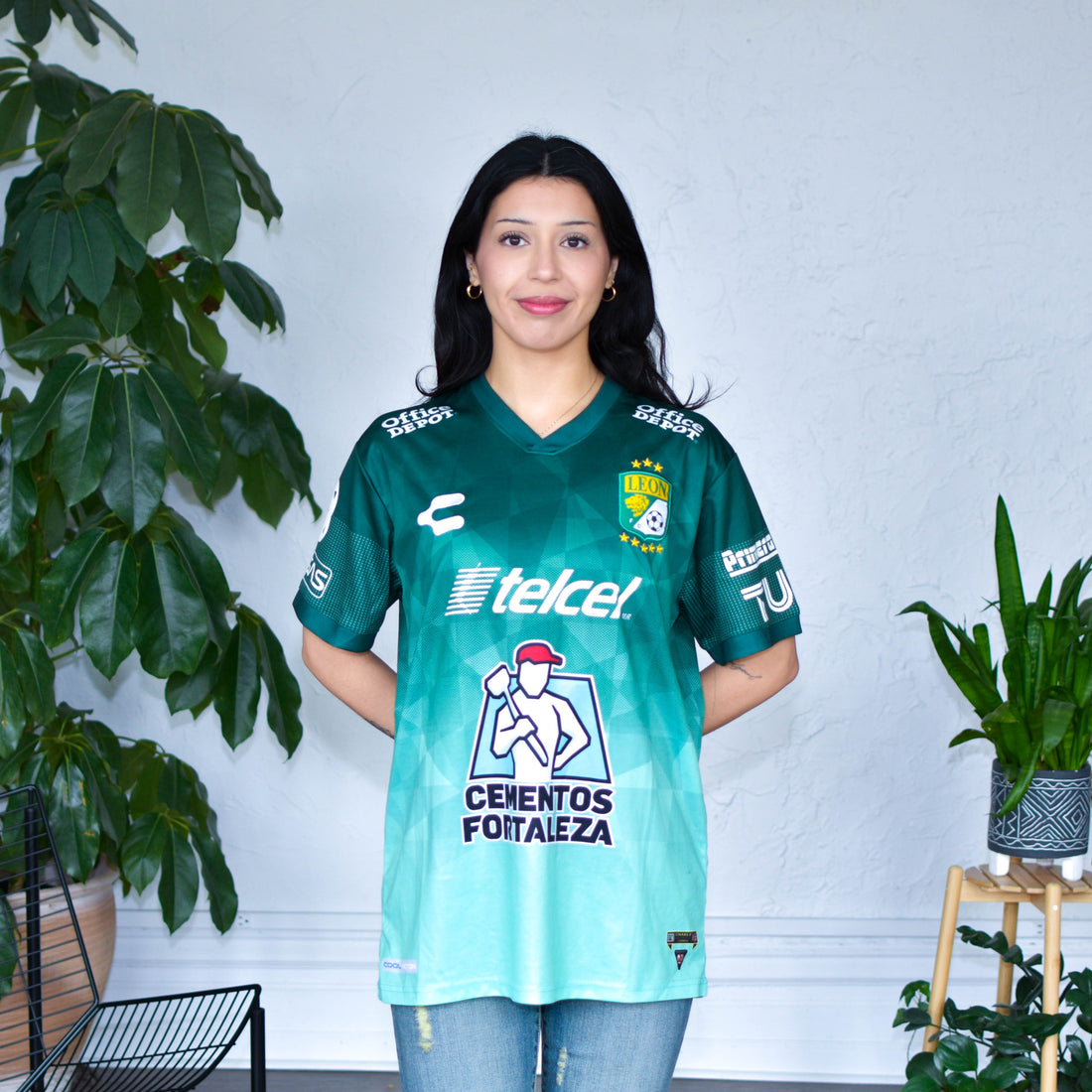 2021-22 Club Leon Charly Home Jersey