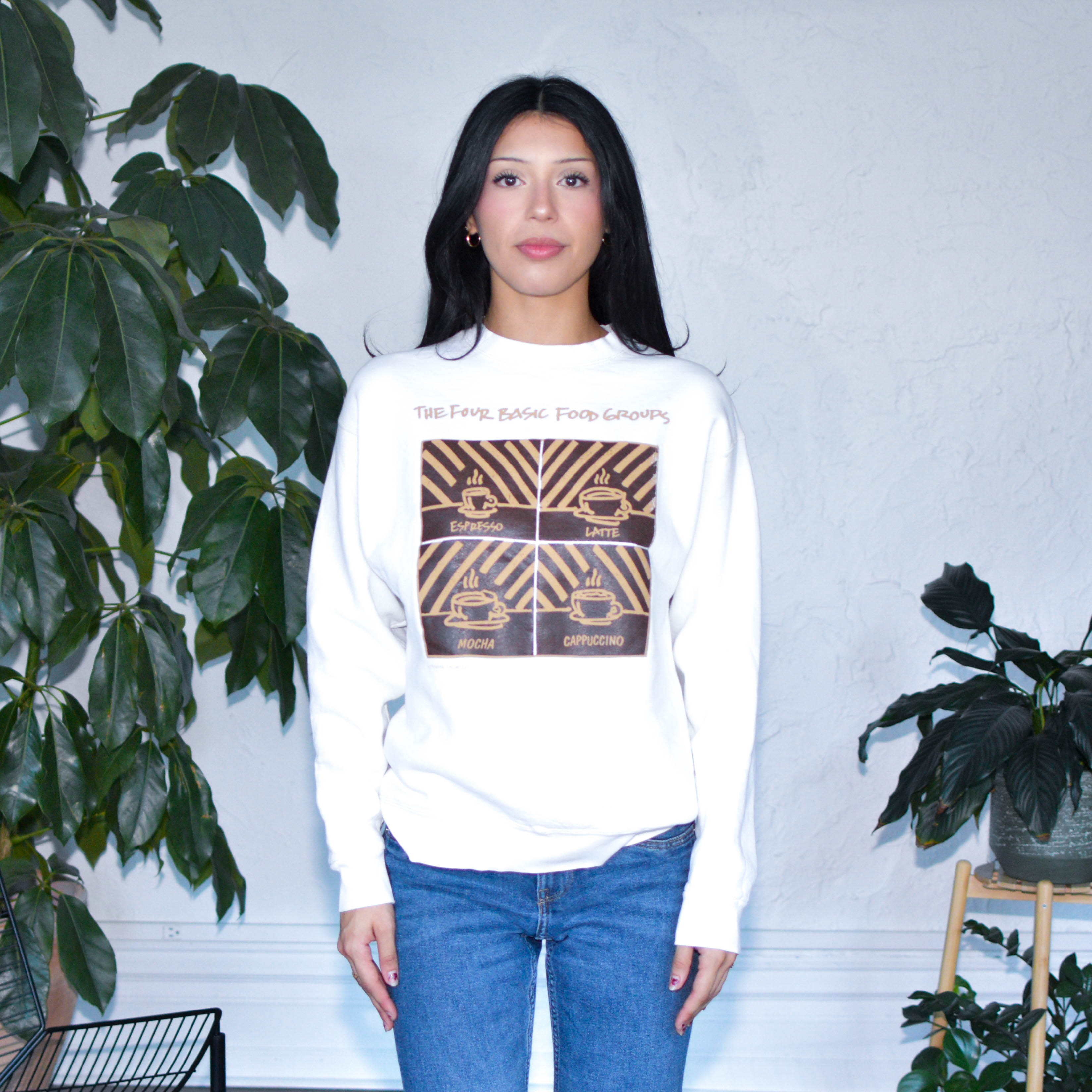Vintage Attitudes Unlimited Coffee Art Sweatshirt