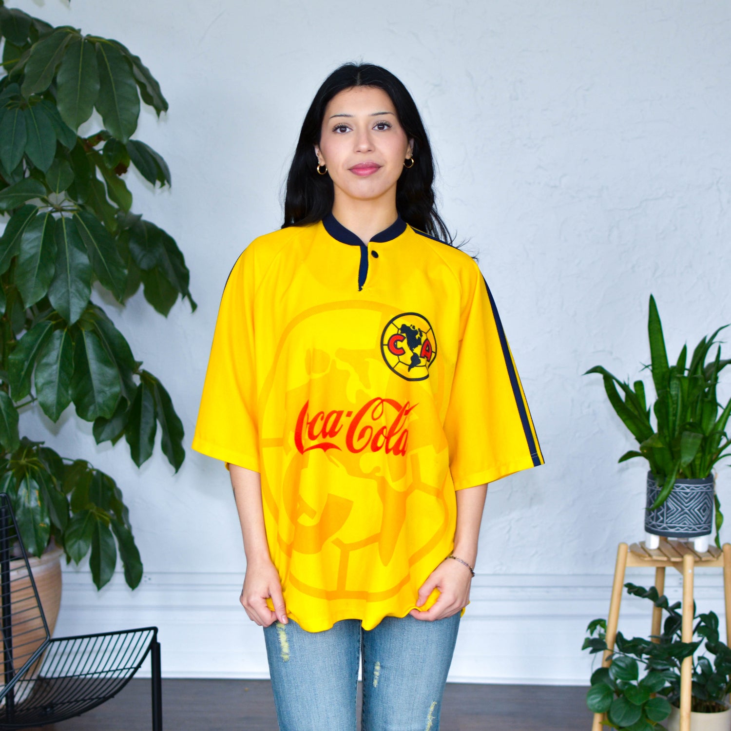 Vintage 1998 Club America Replica Home Jersey