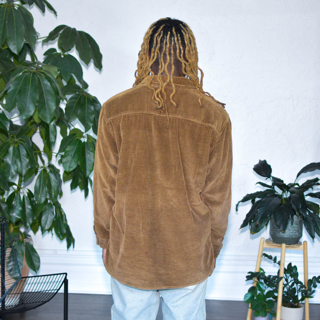 Vintage Cherokee Brown Corduroy Button-Down