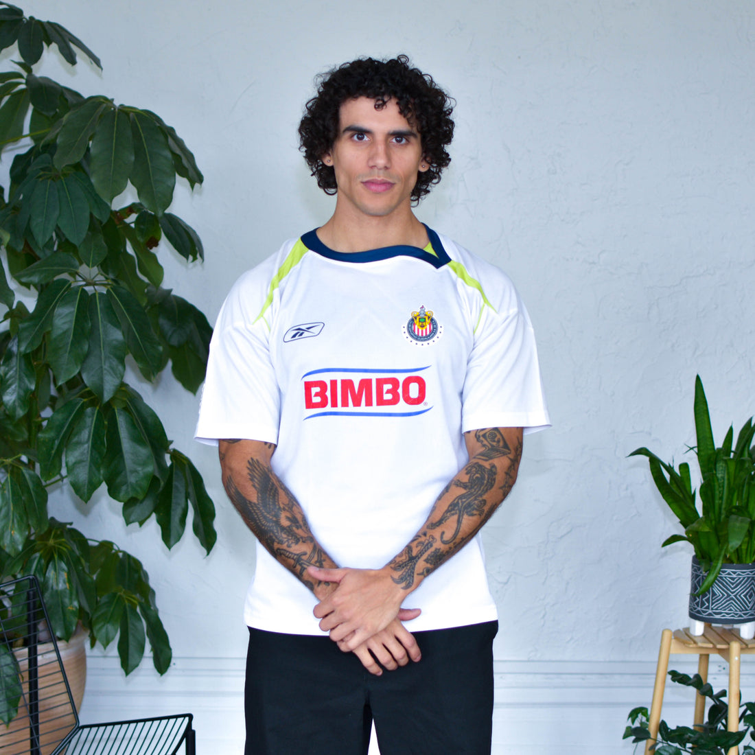 Vintage 2007-08 Chivas de Guadalajara Reebok Away Jersey