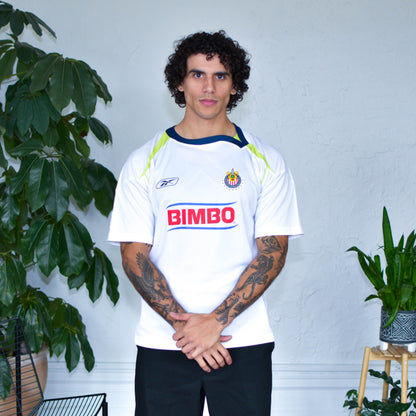 Vintage 2007-08 Chivas de Guadalajara Reebok Away Jersey
