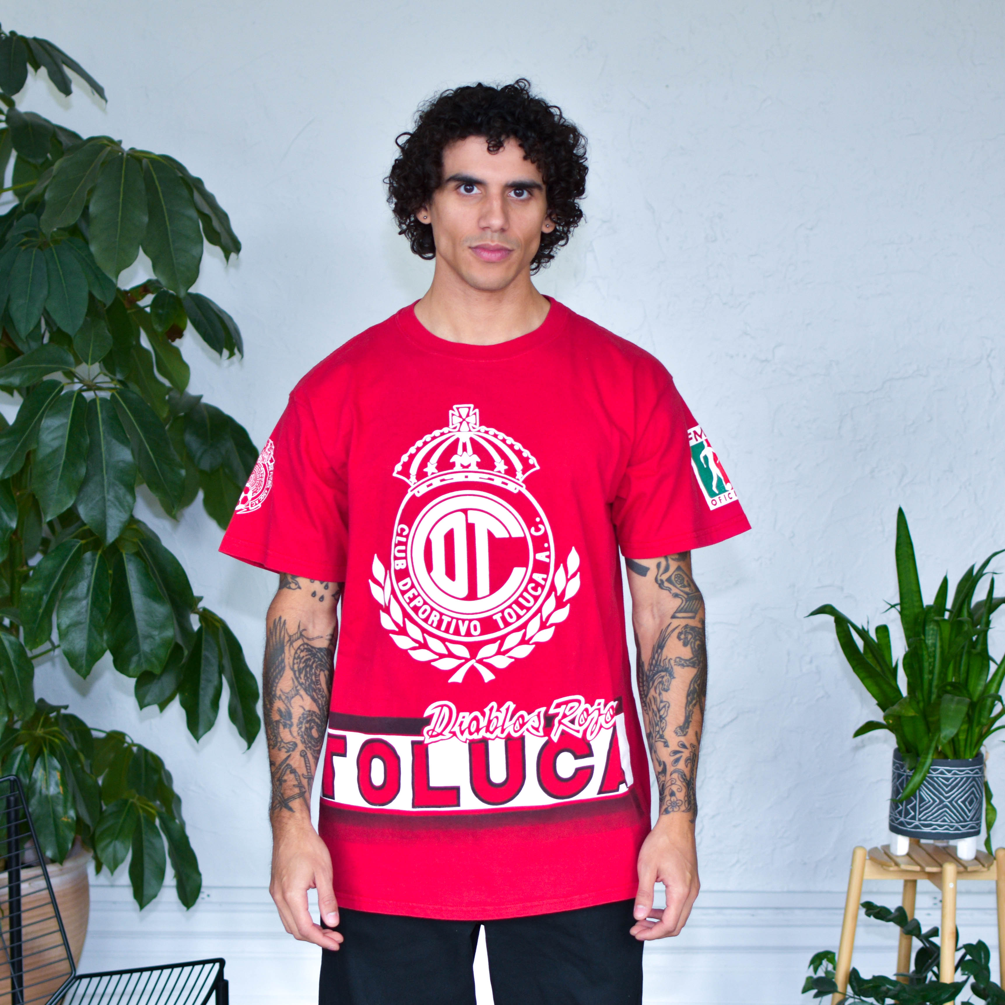 Vintage Diablos Rojos de Toluca AOP T-Shirt