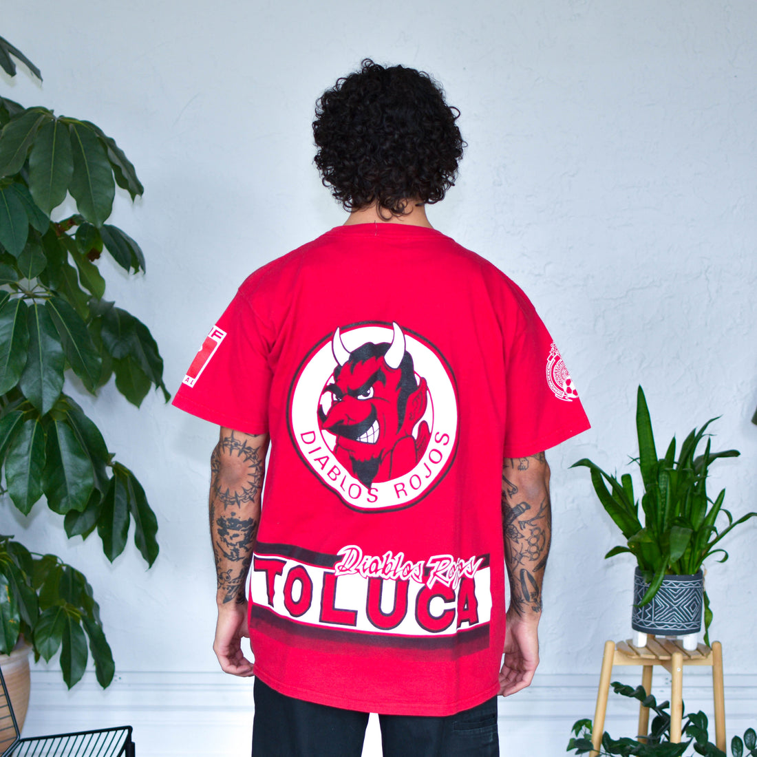 Vintage Diablos Rojos de Toluca AOP T-Shirt