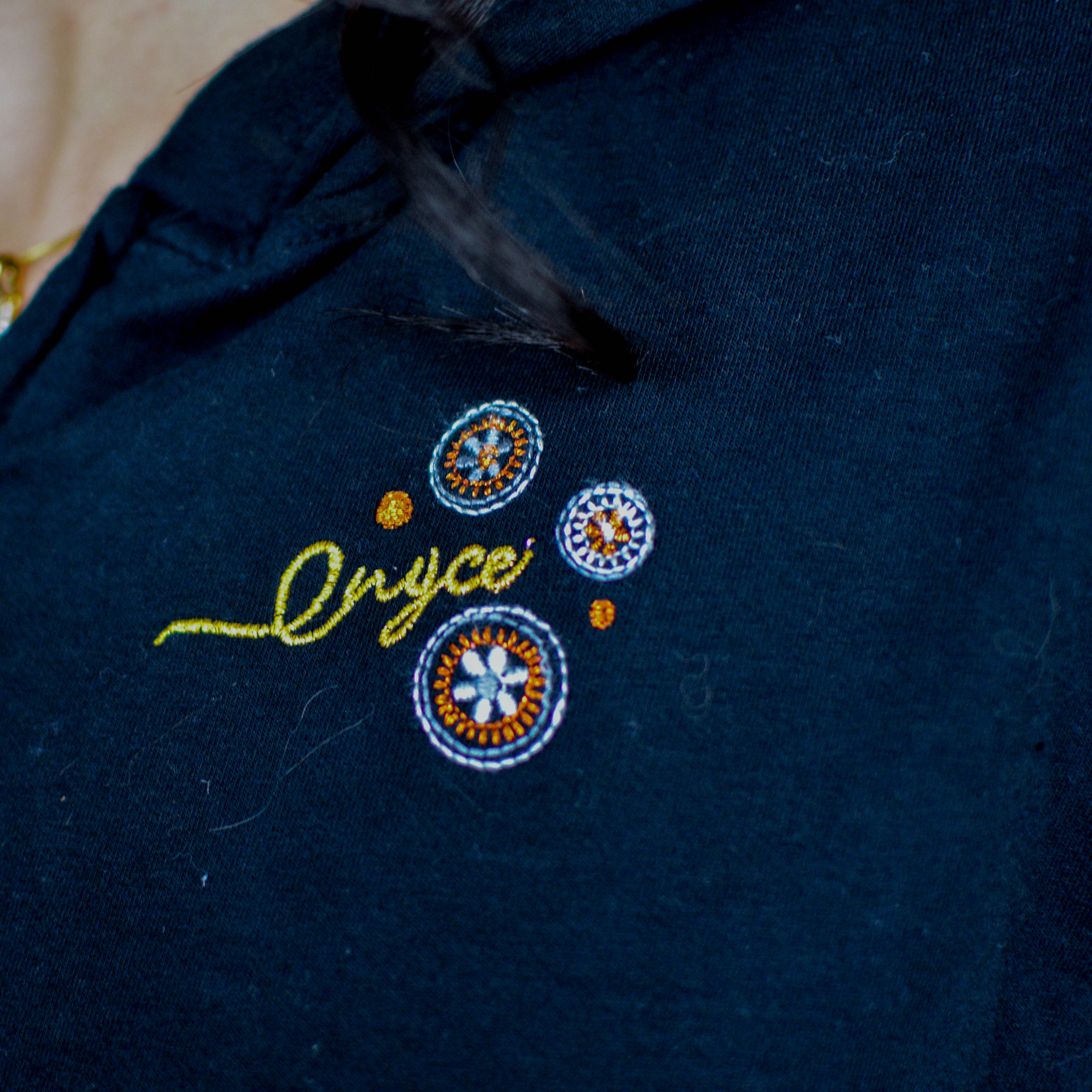 Vintage Y2K Enyce Cropped Hoodie