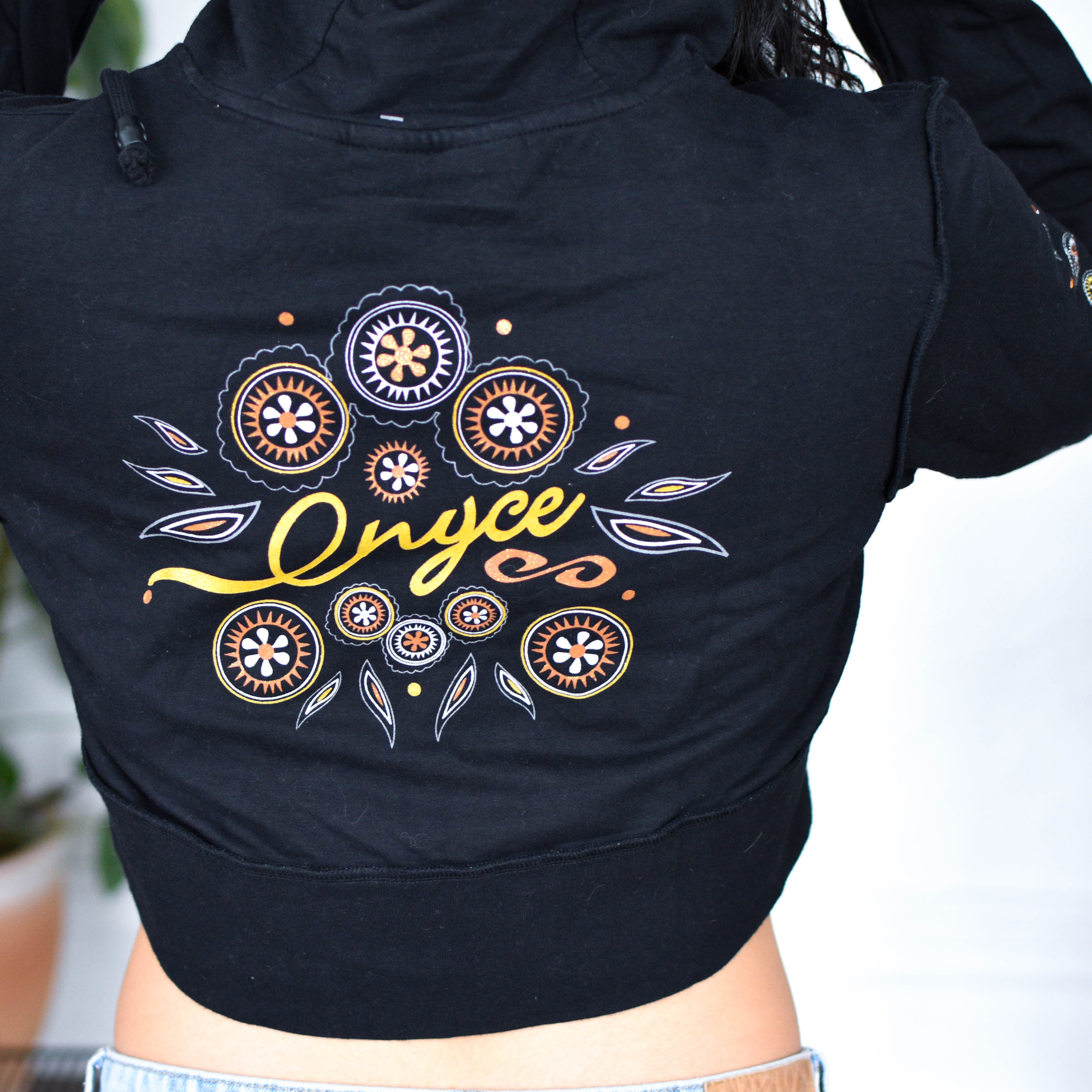 Vintage Y2K Enyce Cropped Hoodie