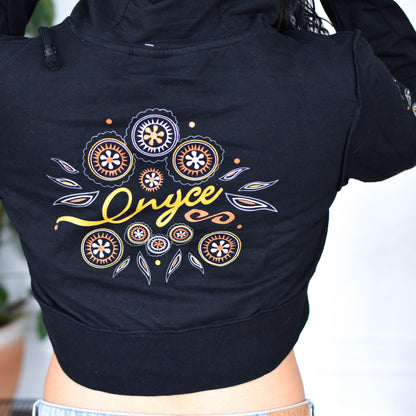 Vintage Y2K Enyce Cropped Hoodie