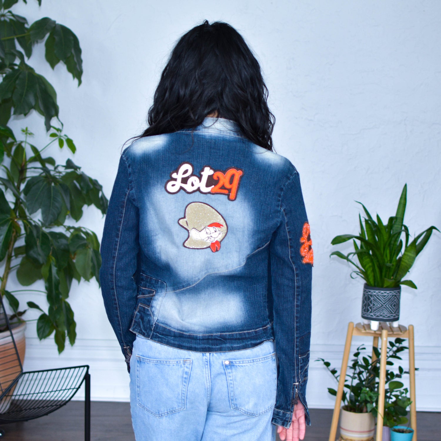 Vintage Y2K Lot29 Speedy Gonzales Denim Jacket